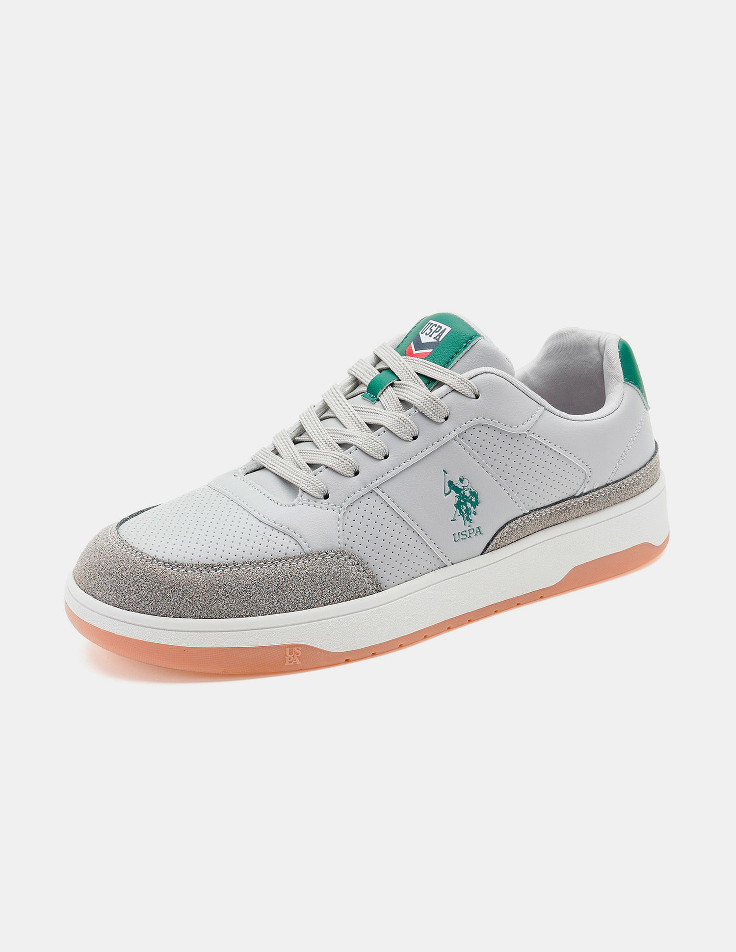 U.S. Polo Assn. Men Colourblocked Simon Sneakers