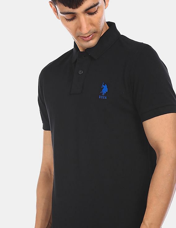 U.S. Polo Assn. Standard Fit Pique Polo Shirt