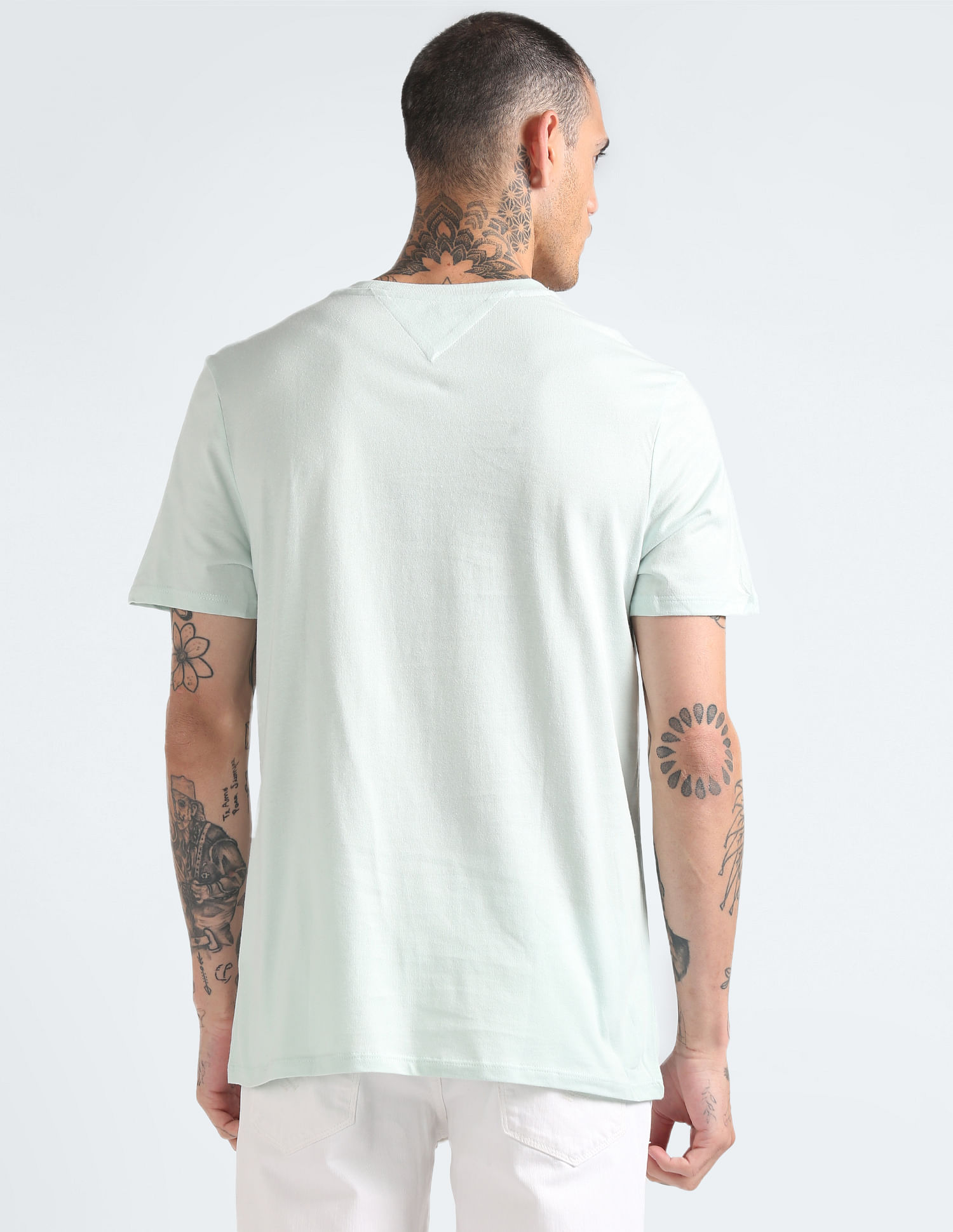 Tommy Hilfiger Solid Cotton Nantucket T-shirt