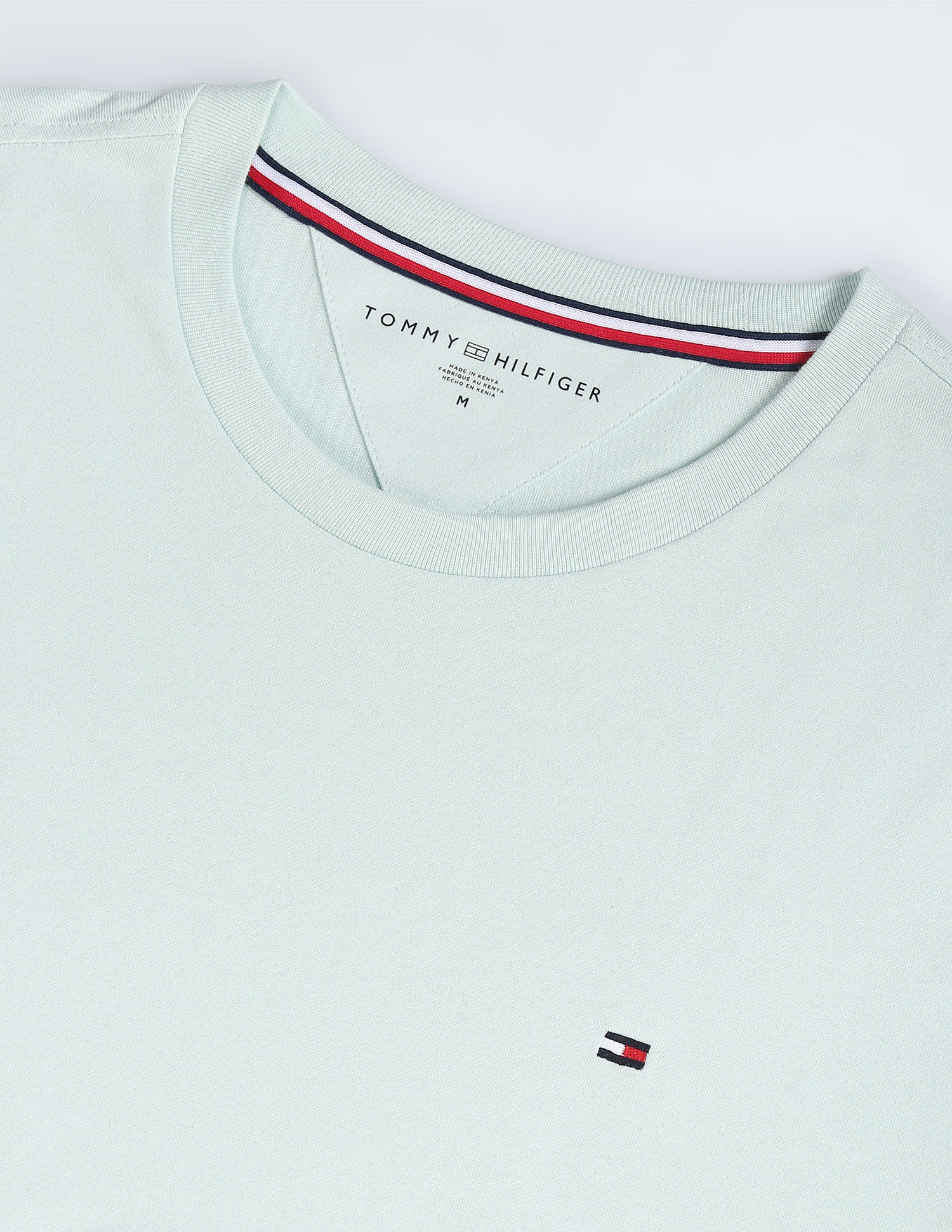 Tommy Hilfiger Solid Cotton Nantucket T-shirt