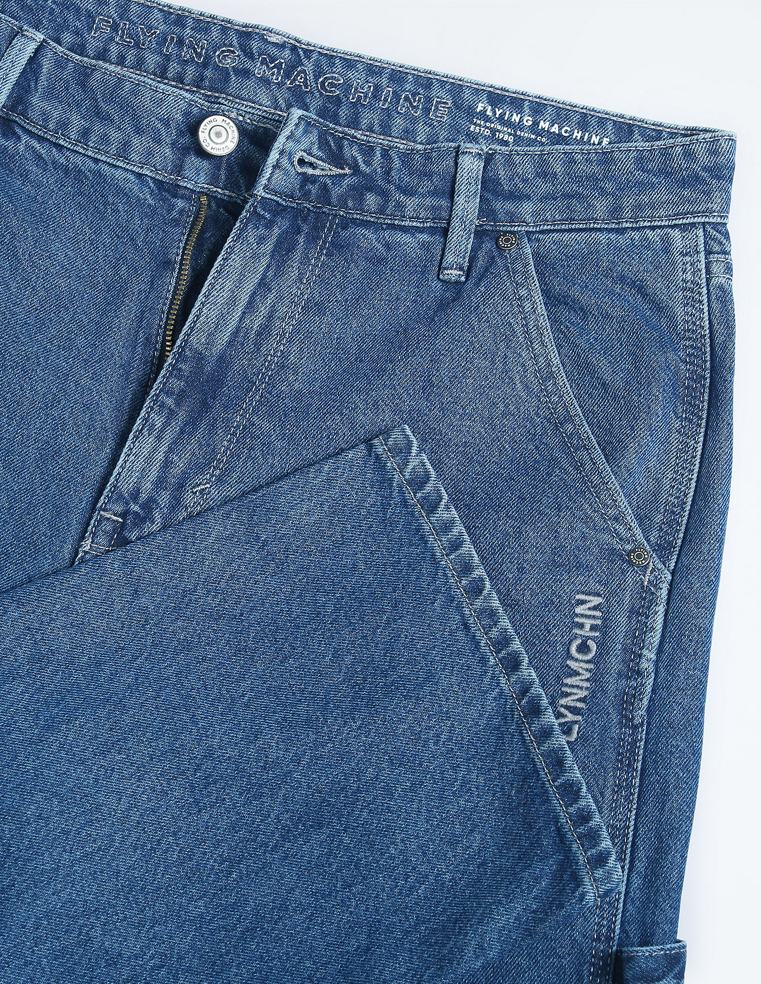 Flying Machine Cobain 90's Loose Fit Jeans