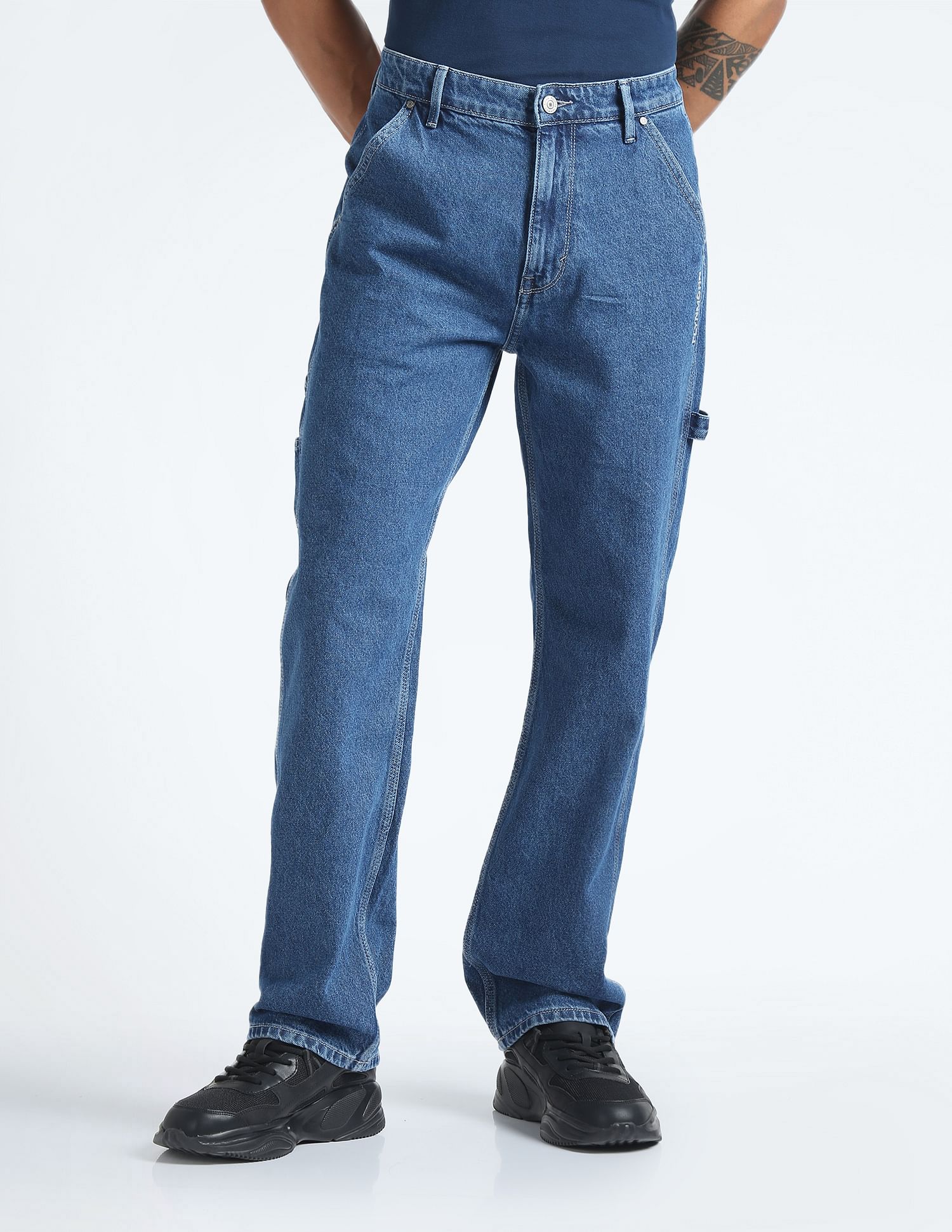 Flying Machine Cobain 90's Loose Fit Jeans