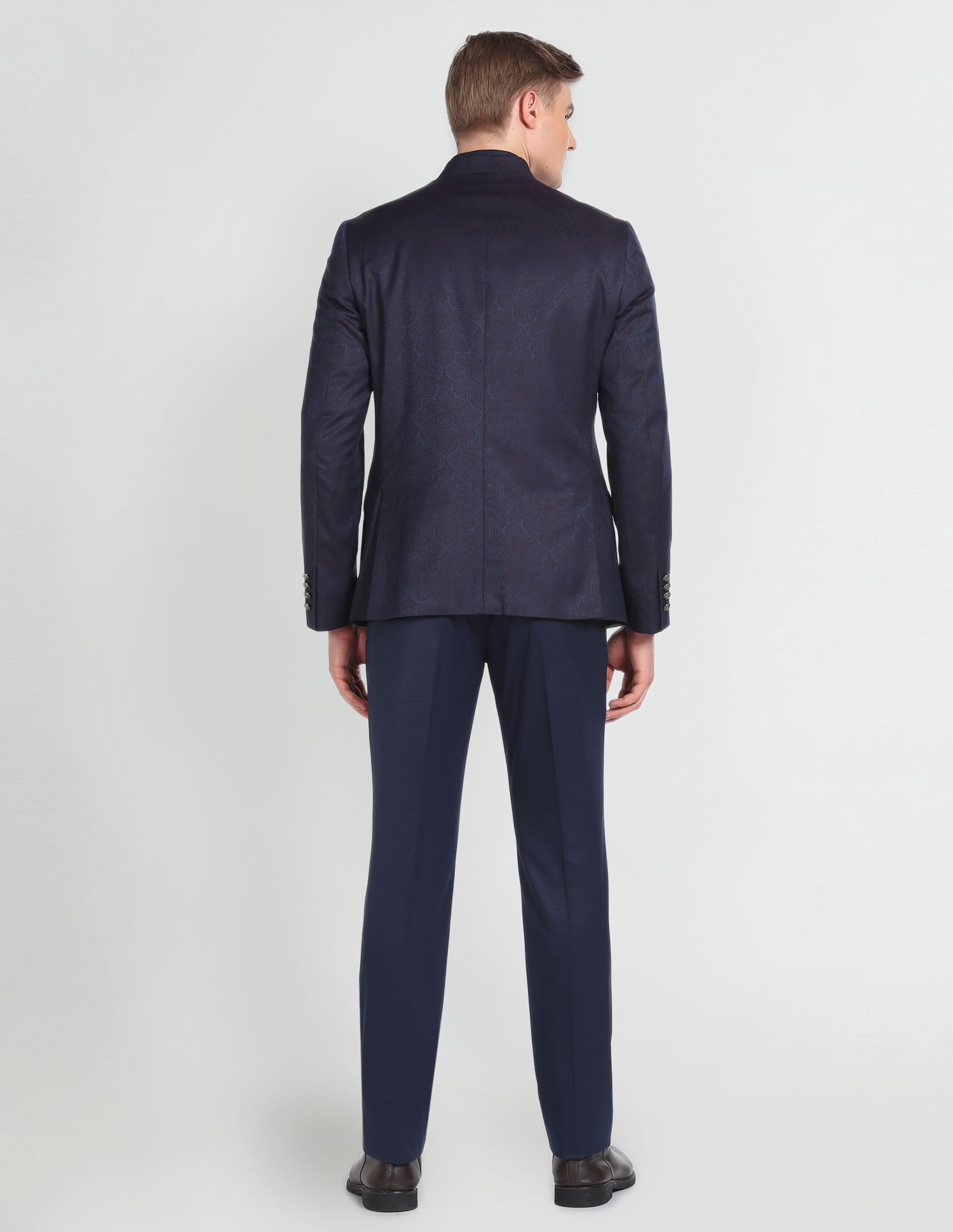 Buy Arrow Mandarin Collar Two Piece Suit - NNNOW.com