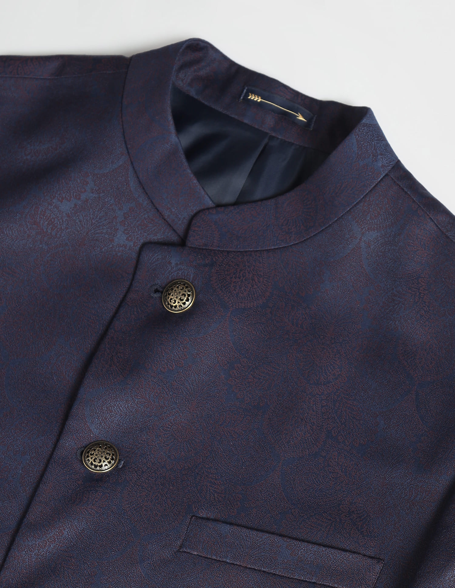 Buy Arrow Mandarin Collar Two Piece Suit - NNNOW.com