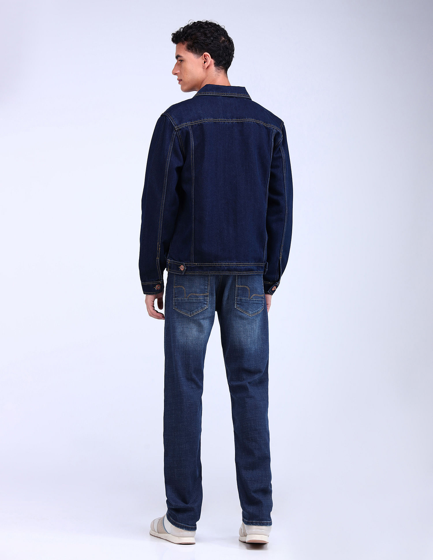 Flying Machine F-Jango Straight Fit Stone Wash Jeans