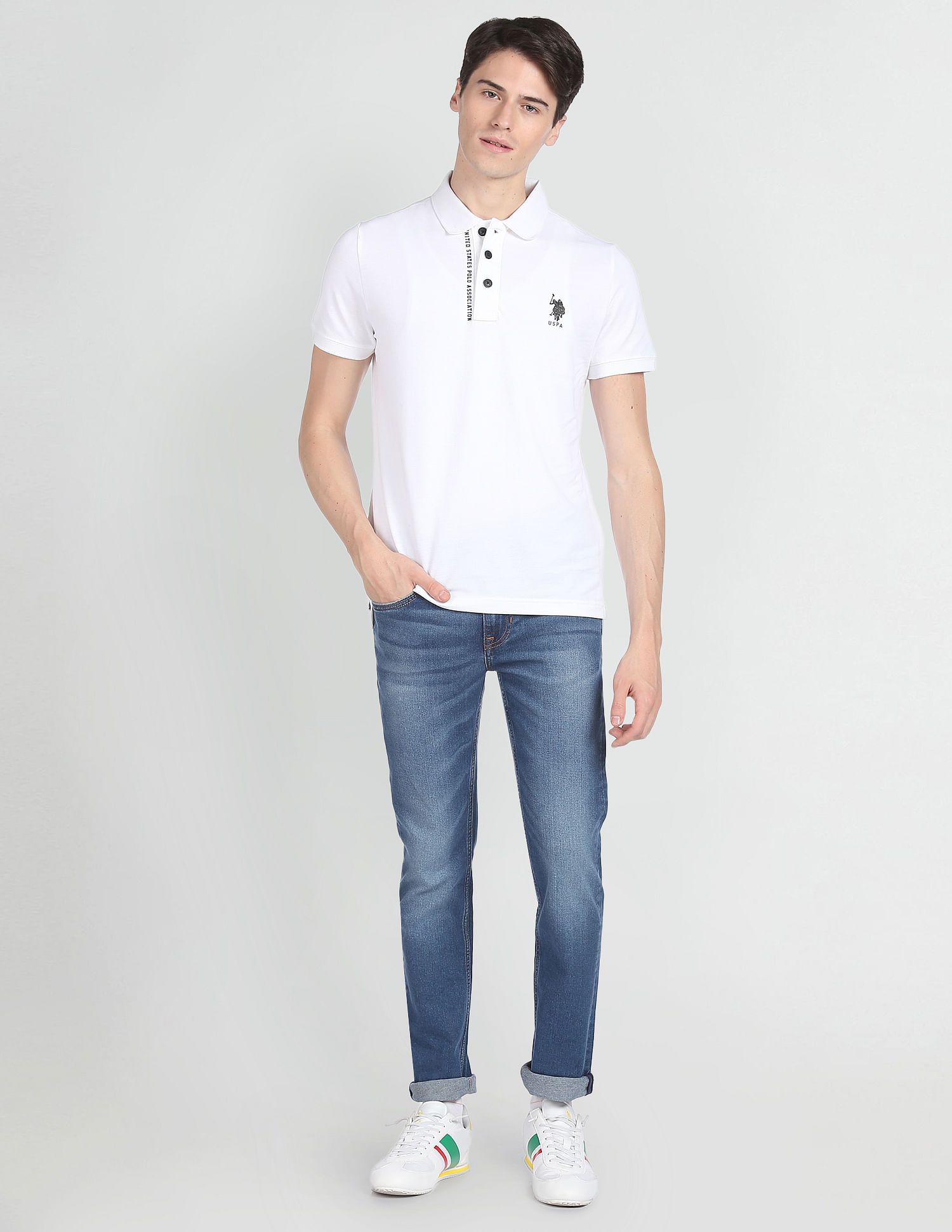 U.S. Polo Assn. Denim Co. Regallo Skinny Fit Blue Jeans