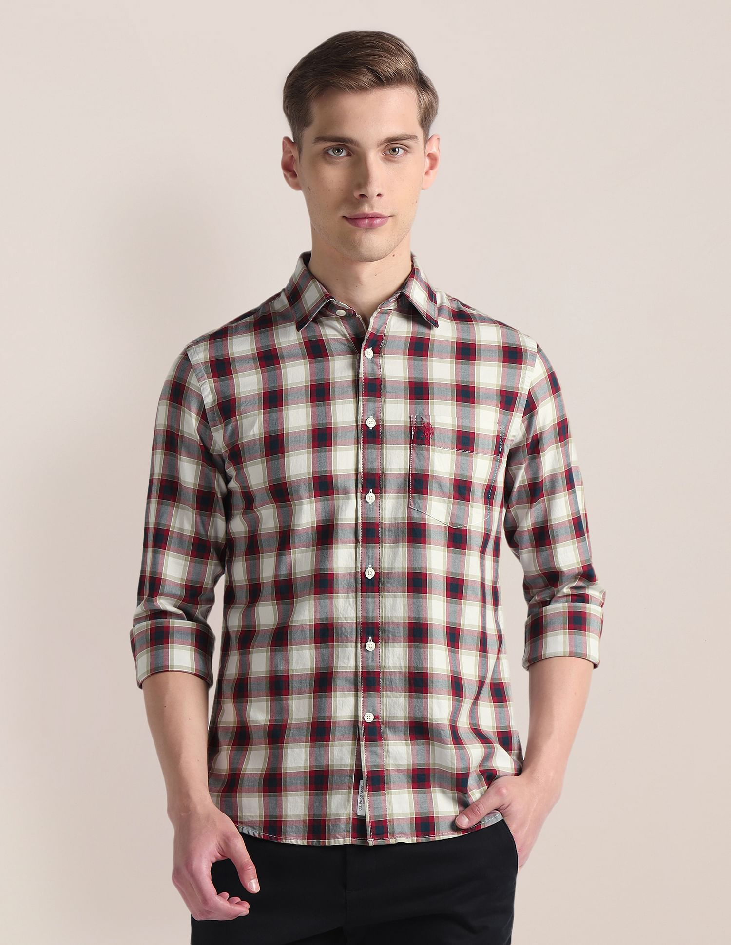 U.S. Polo Assn. Twill Tailored Fit Shirt