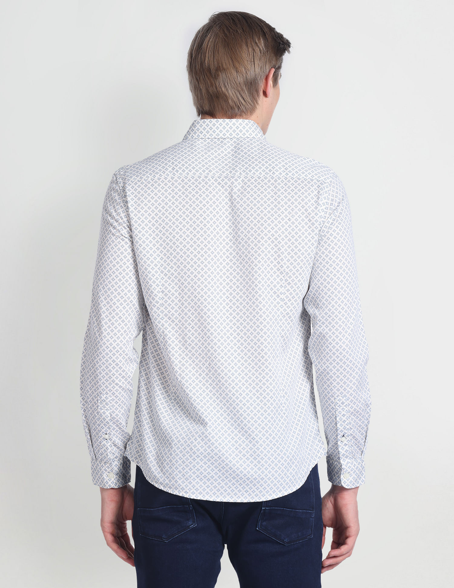 U.S. Polo Assn. Denim Co. Motif Print Twill Shirt