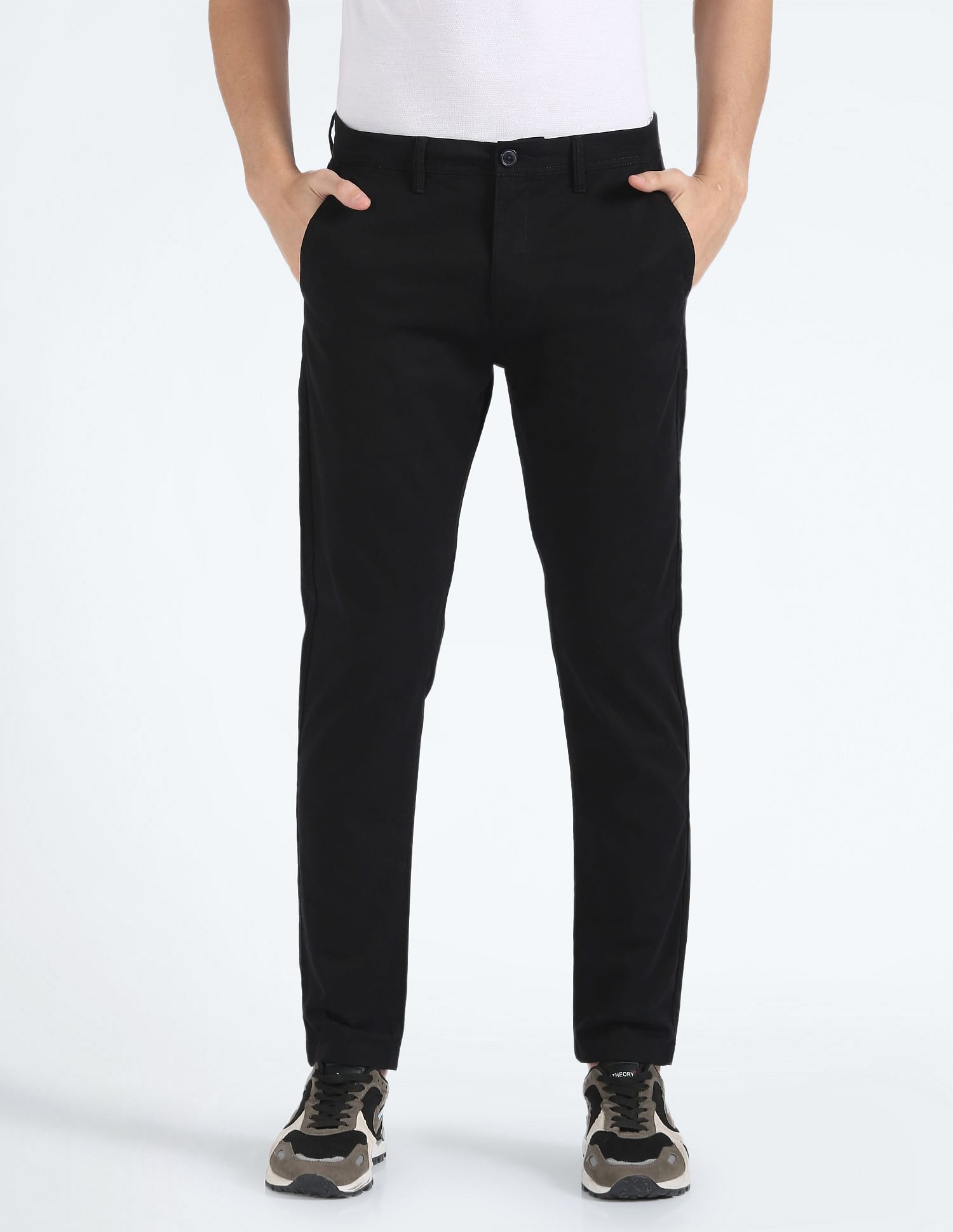 Flying Machine Solid Twill Trousers