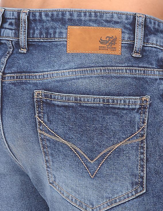 Flying Machine Mid Rise Skinny Jackson Fit Jeans