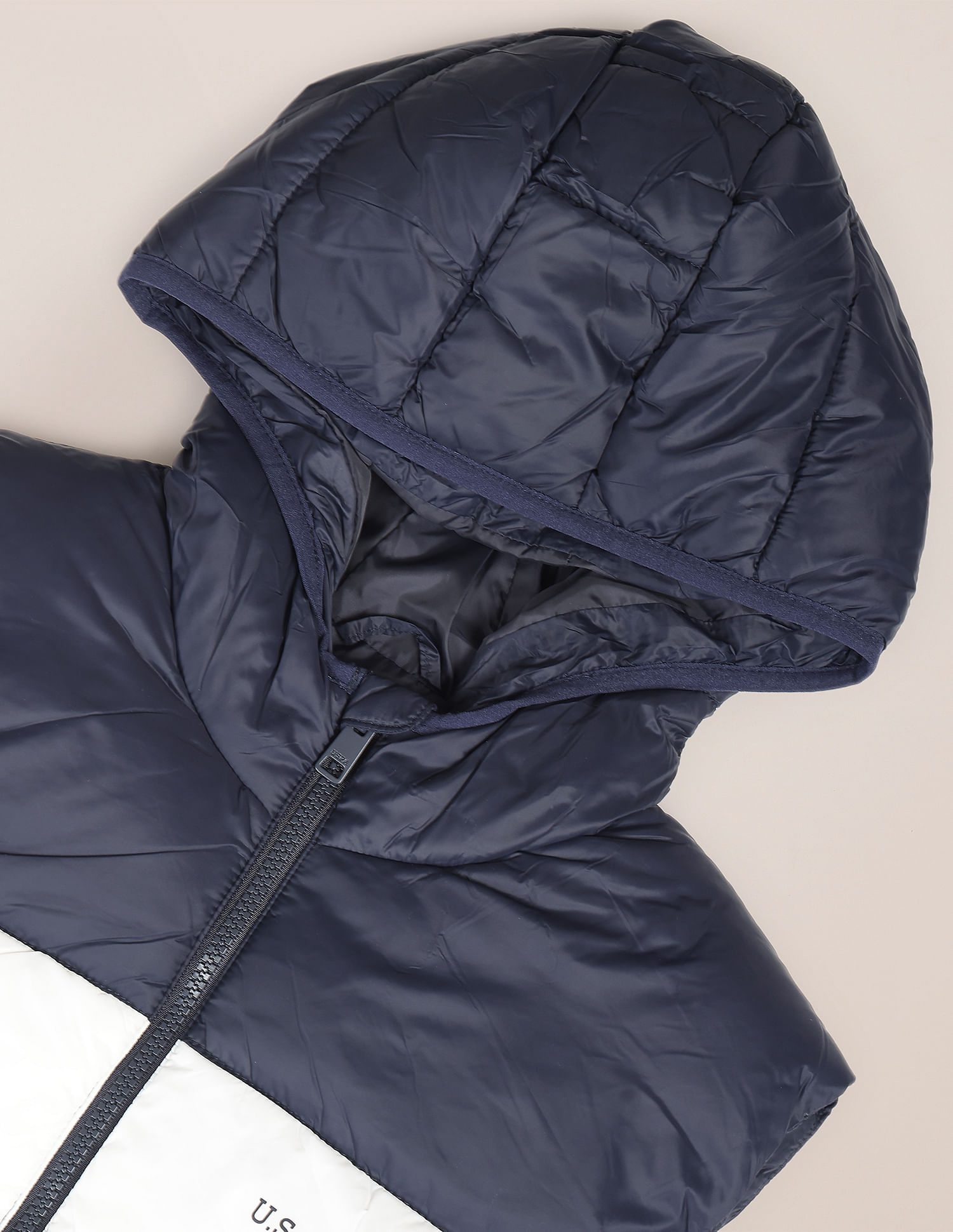 Buy U.S. Polo Assn. Concealed Hood Sleeveless Jacket - NNNOW.com