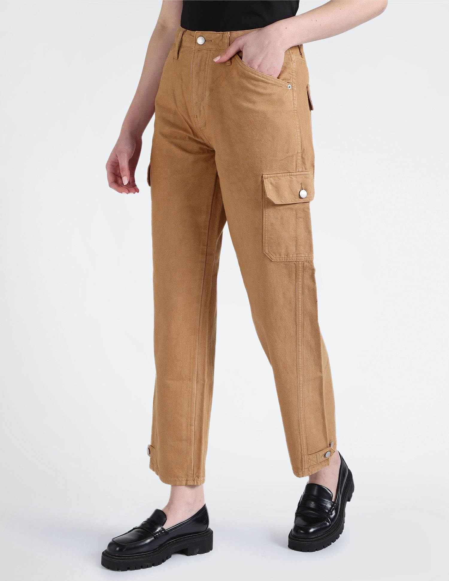 Calvin Klein Cargo 90s Straight Fit Jeans