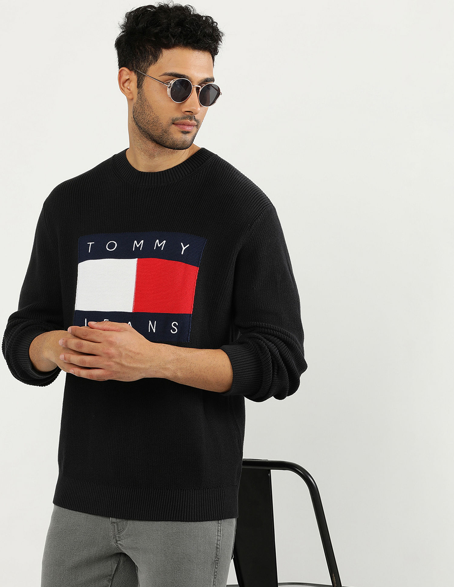 Tommy Hilfiger Organic Cotton Flag Sweater