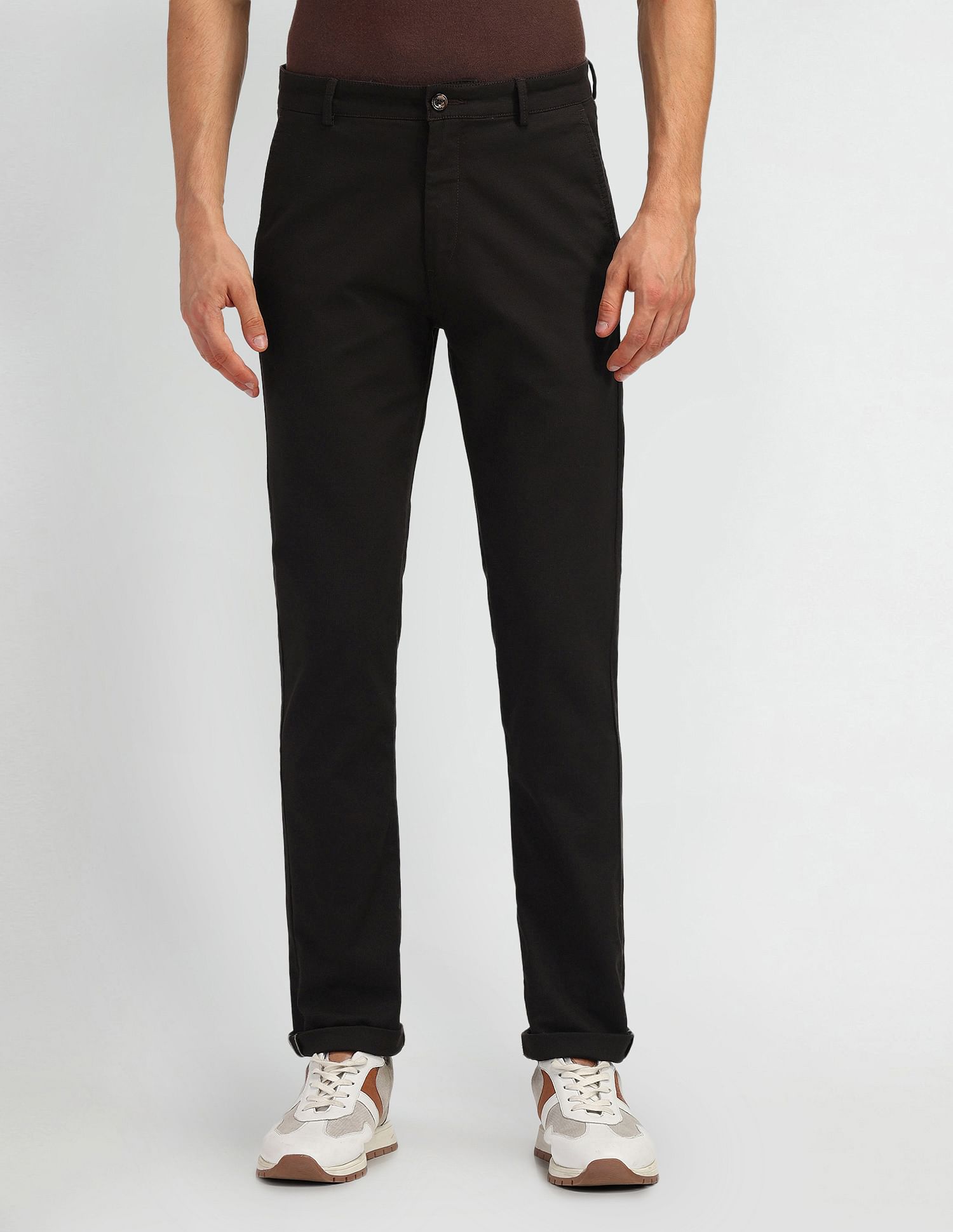 Arrow Sport Slim Fit Inner Web Detailed Trousers