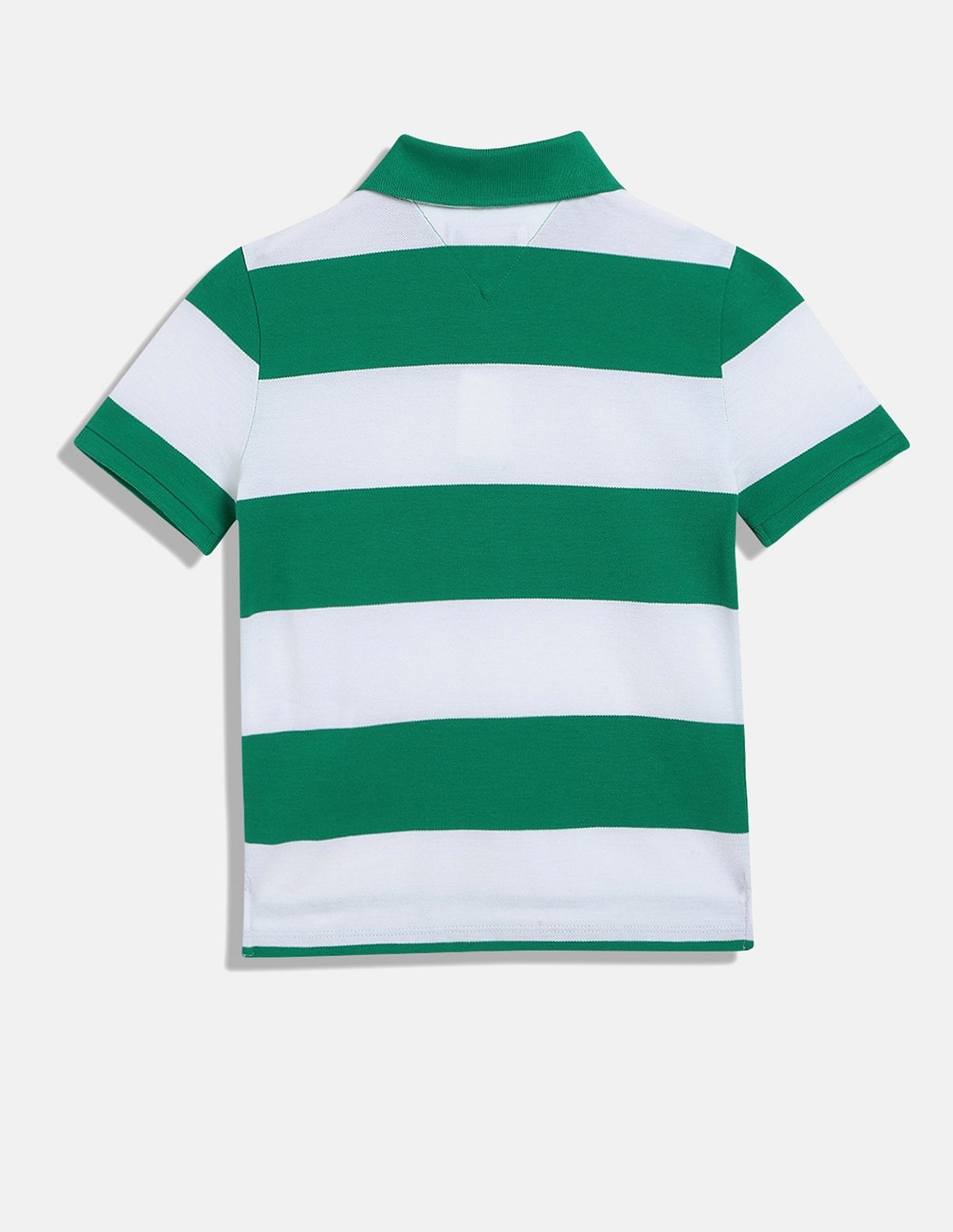Tommy Hilfiger Kids Boys Multi Colorblock-Striped T-shirt for Fun Look