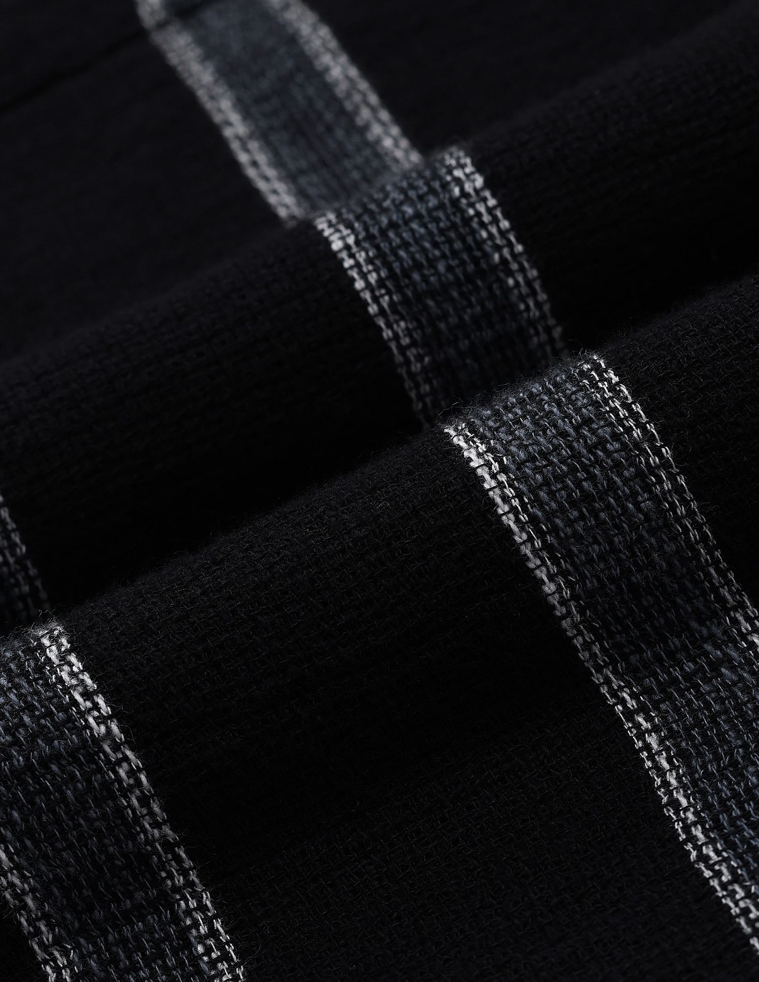 Flying Machine Vertical Striped Cotton Shirt