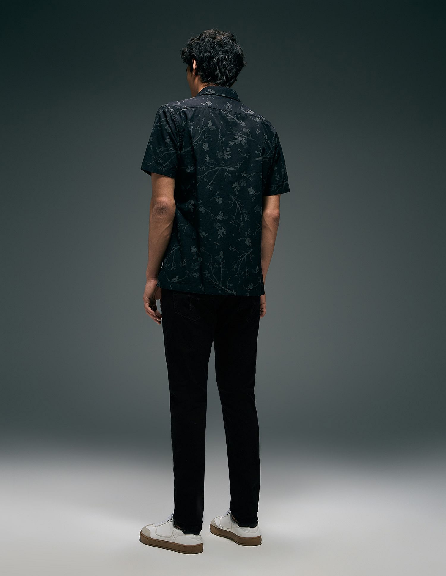 Flying Machine Jackson Super Skinny Fit Dark Washed Jeans