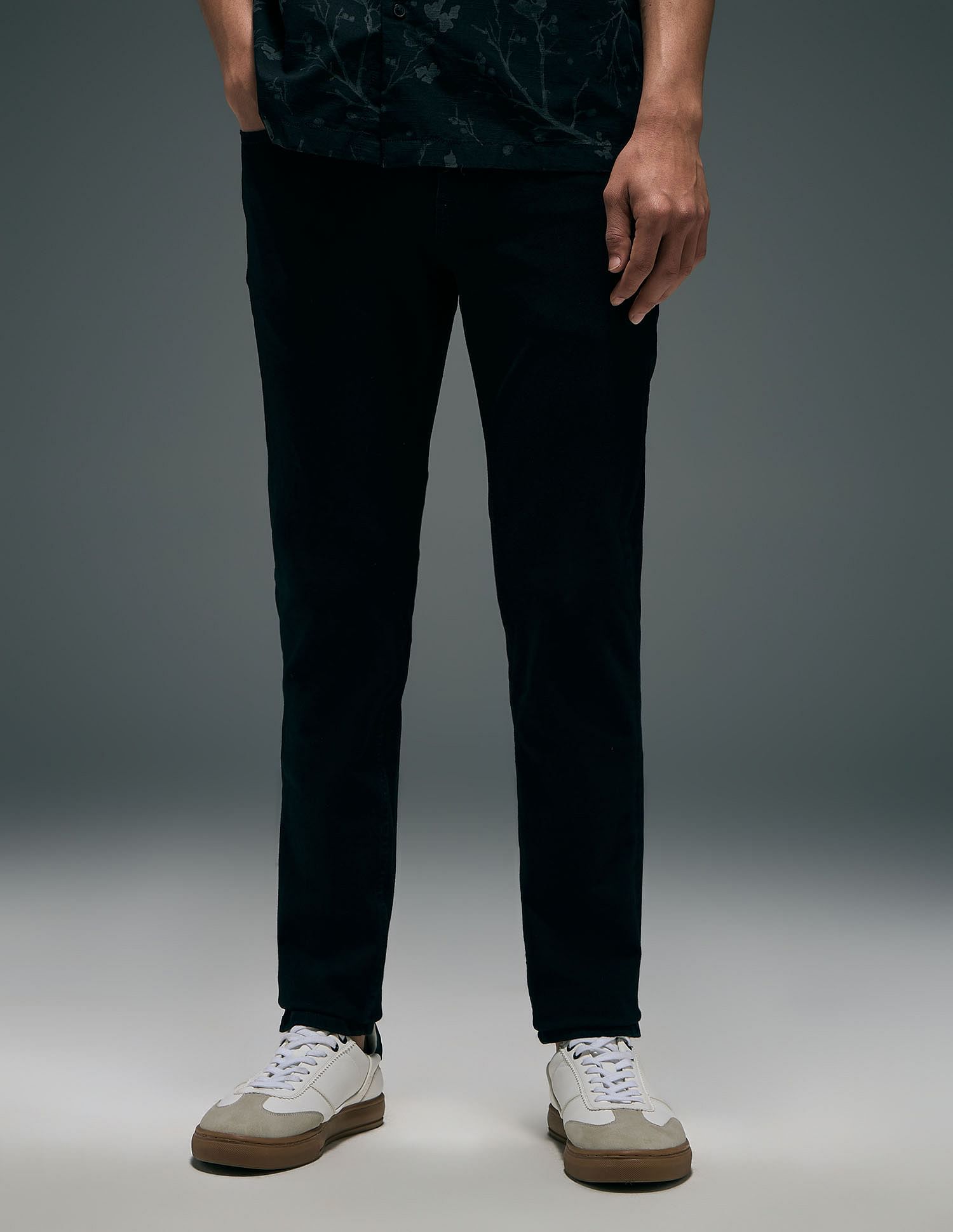 Flying Machine Jackson Super Skinny Fit Dark Washed Jeans