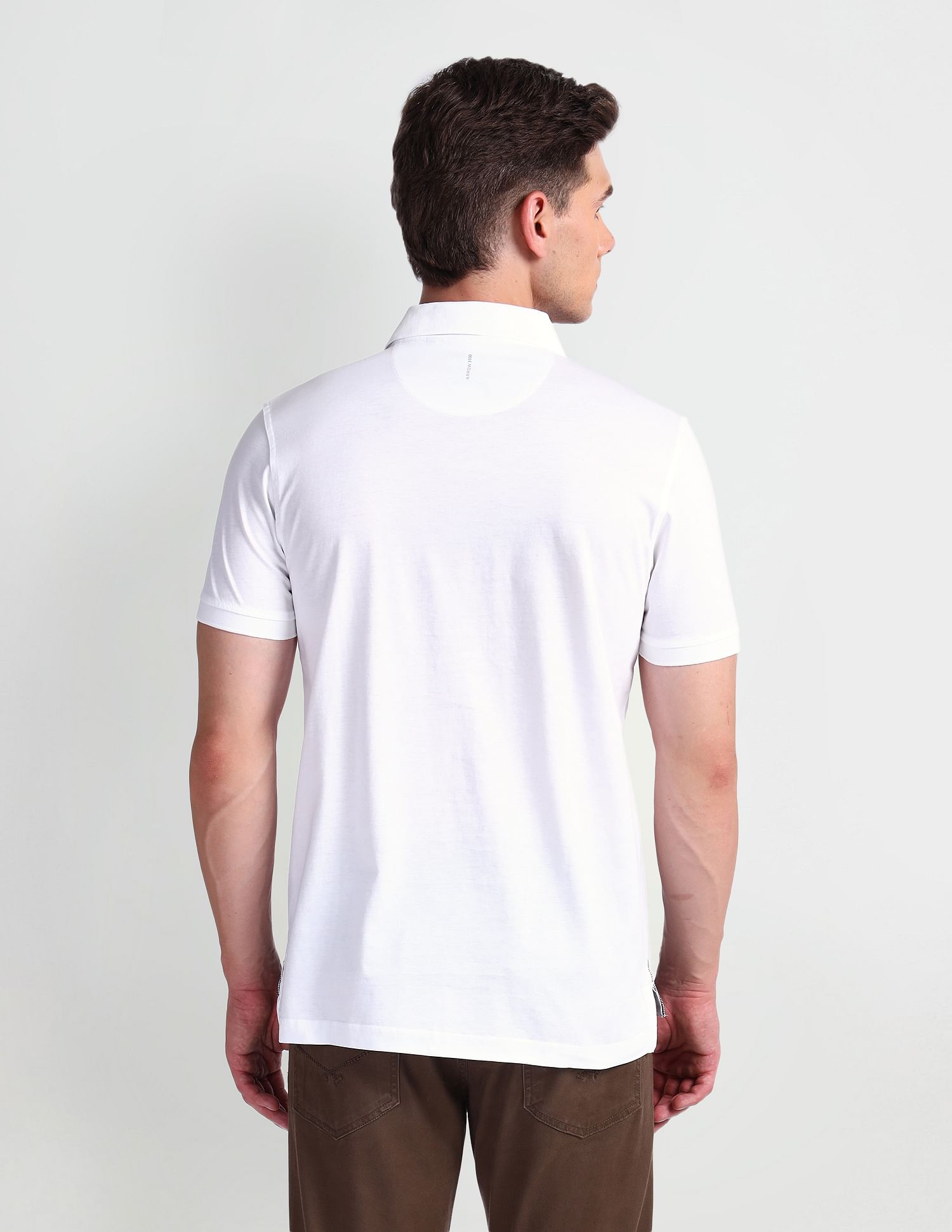 Arrow Newyork Ombre Cotton Polo Shirt