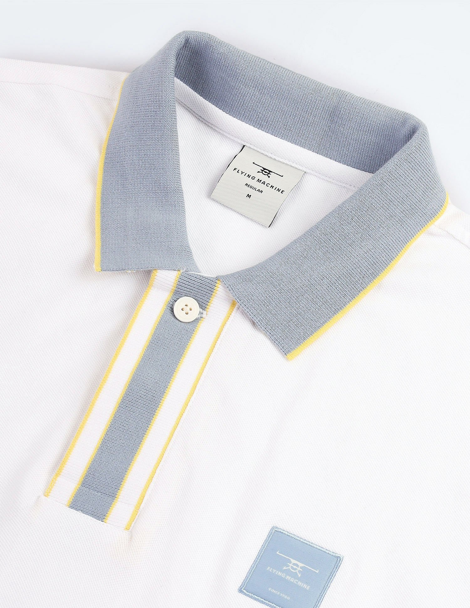 Flying Machine Regular Fit Pure Cotton Polo Shirt