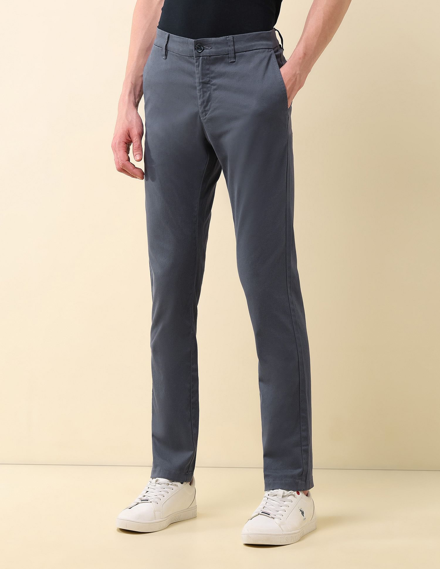 U.S. Polo Assn. Denver Slim Fit Twill Trousers