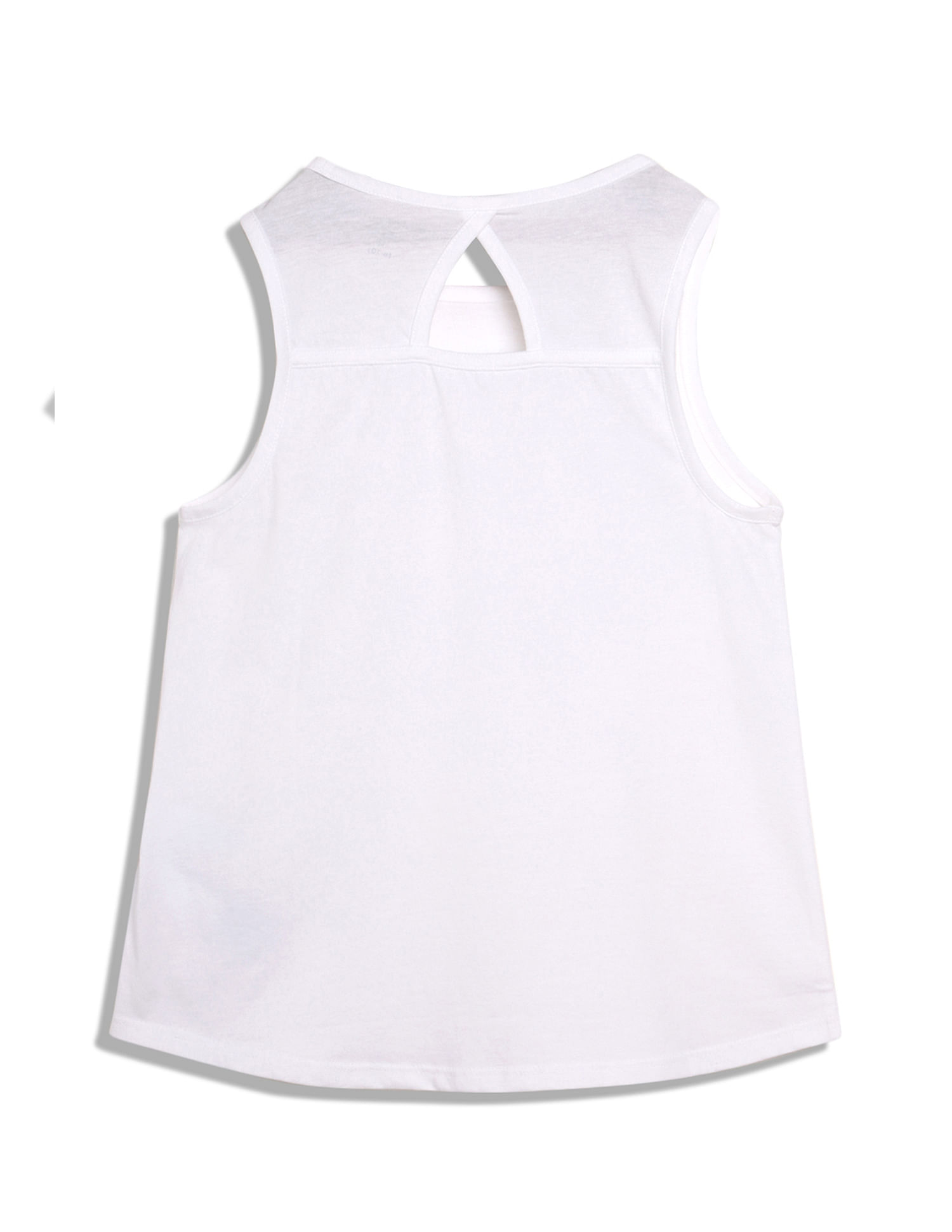Tommy Hilfiger Kids Girls Crew Neck Sleeveless T-Shirt