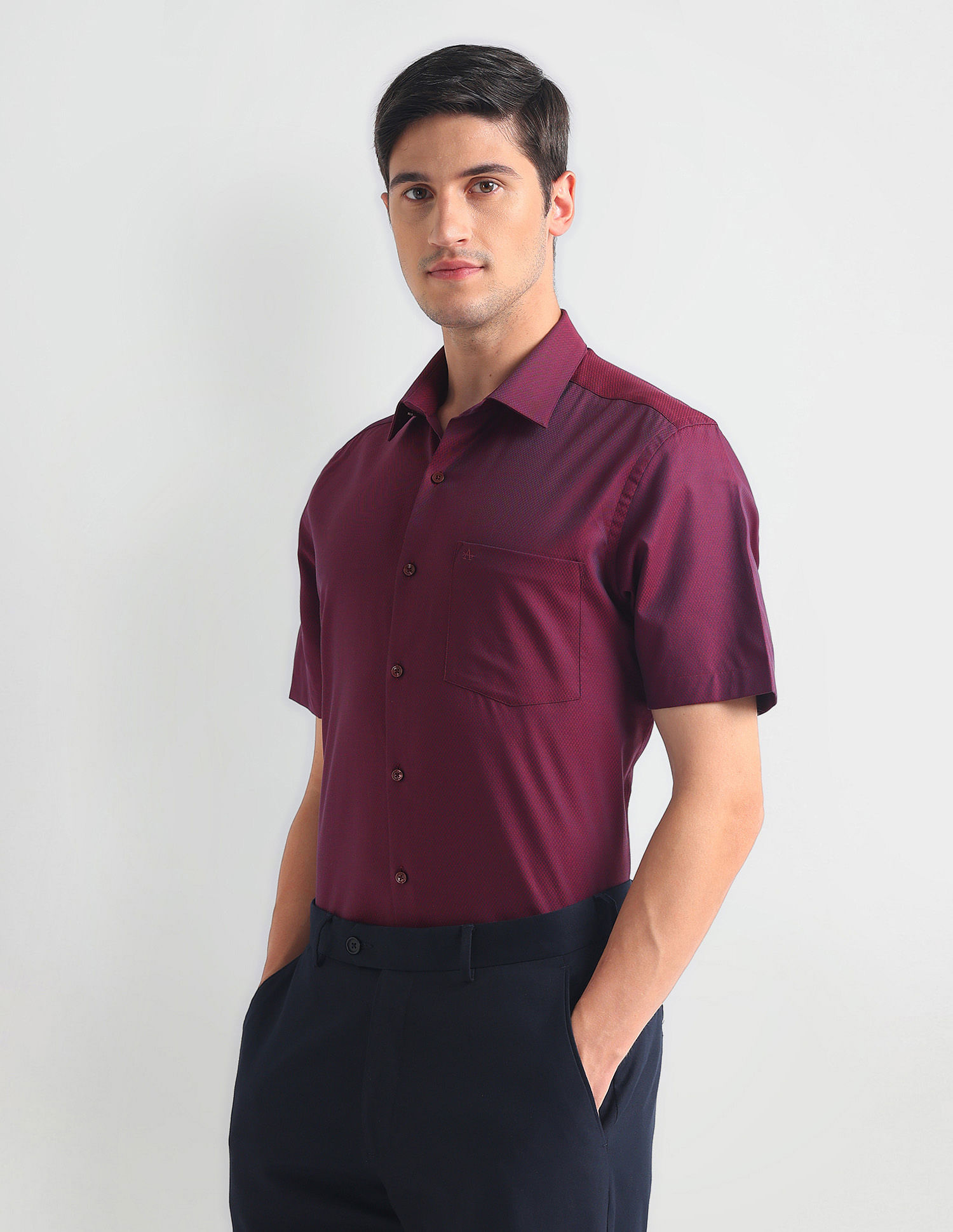 Arrow Pure Cotton Regular Fit Shirt