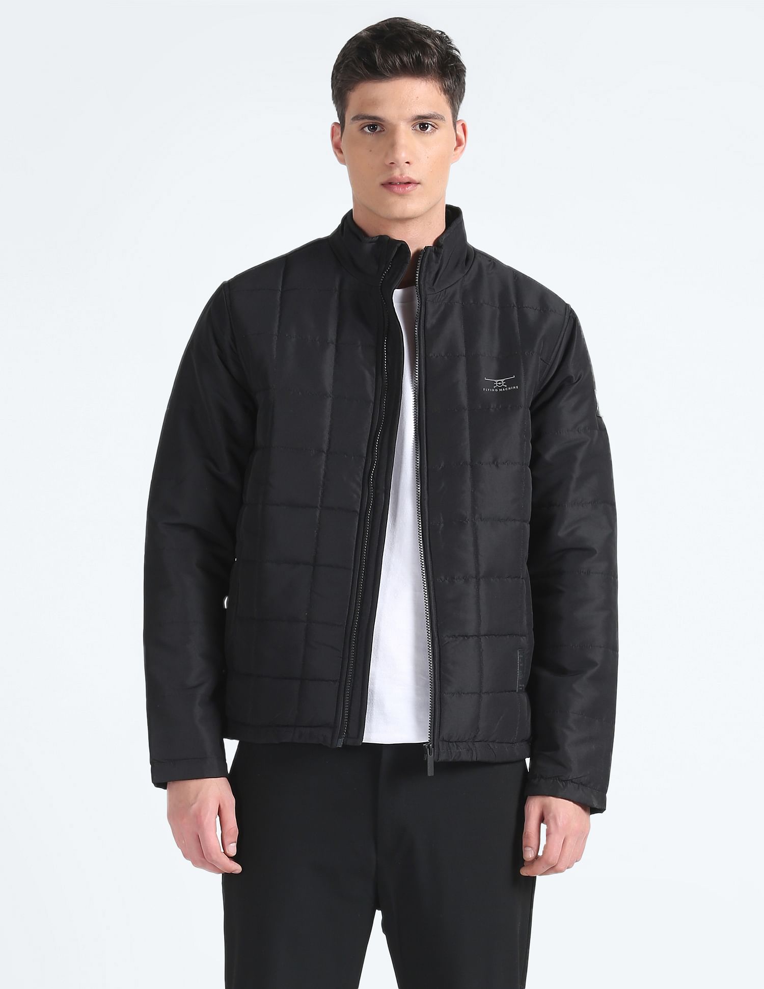 Stand collar store puffer jacket