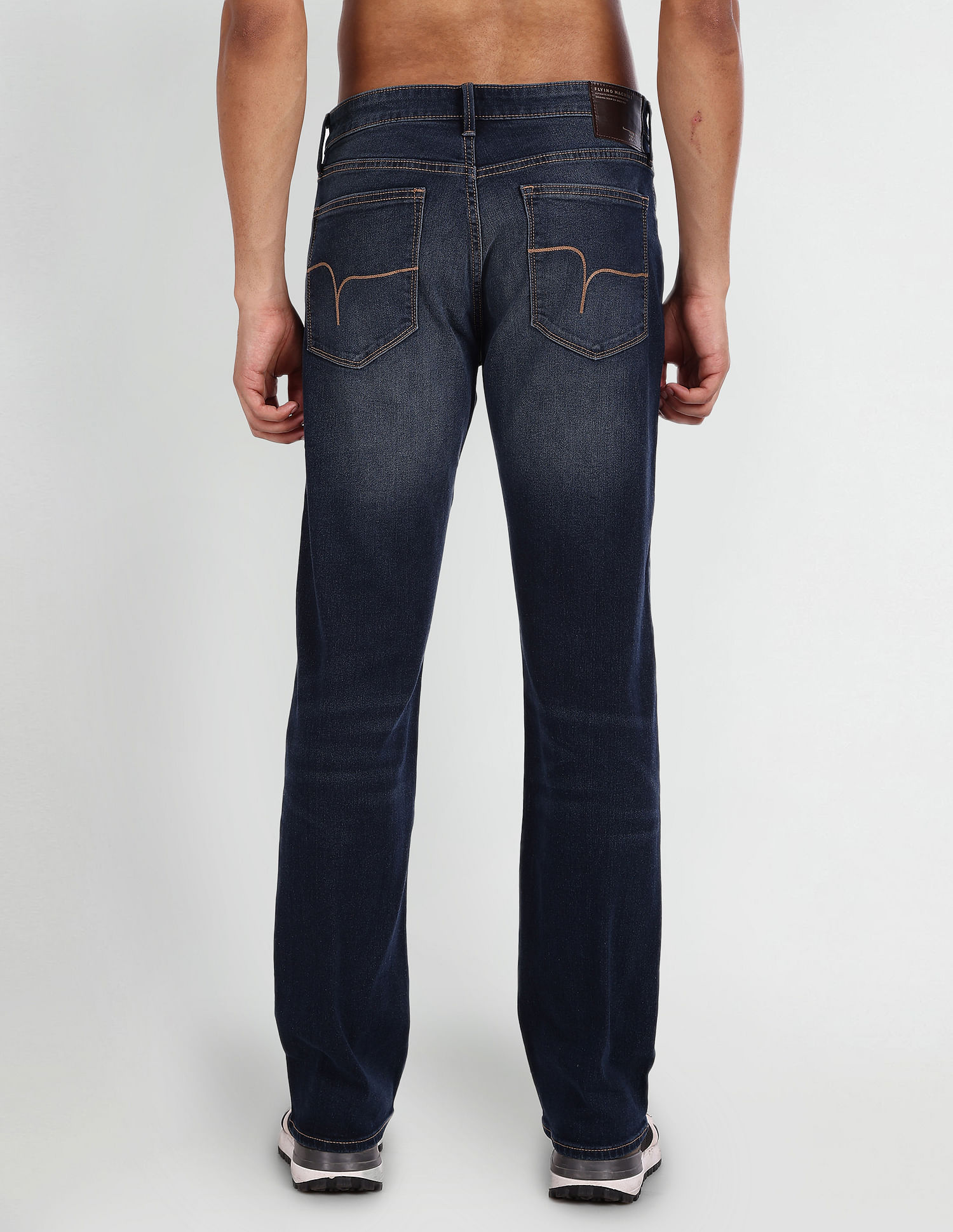 Flying Machine Bruce boot cut fit Rinsed Jeans