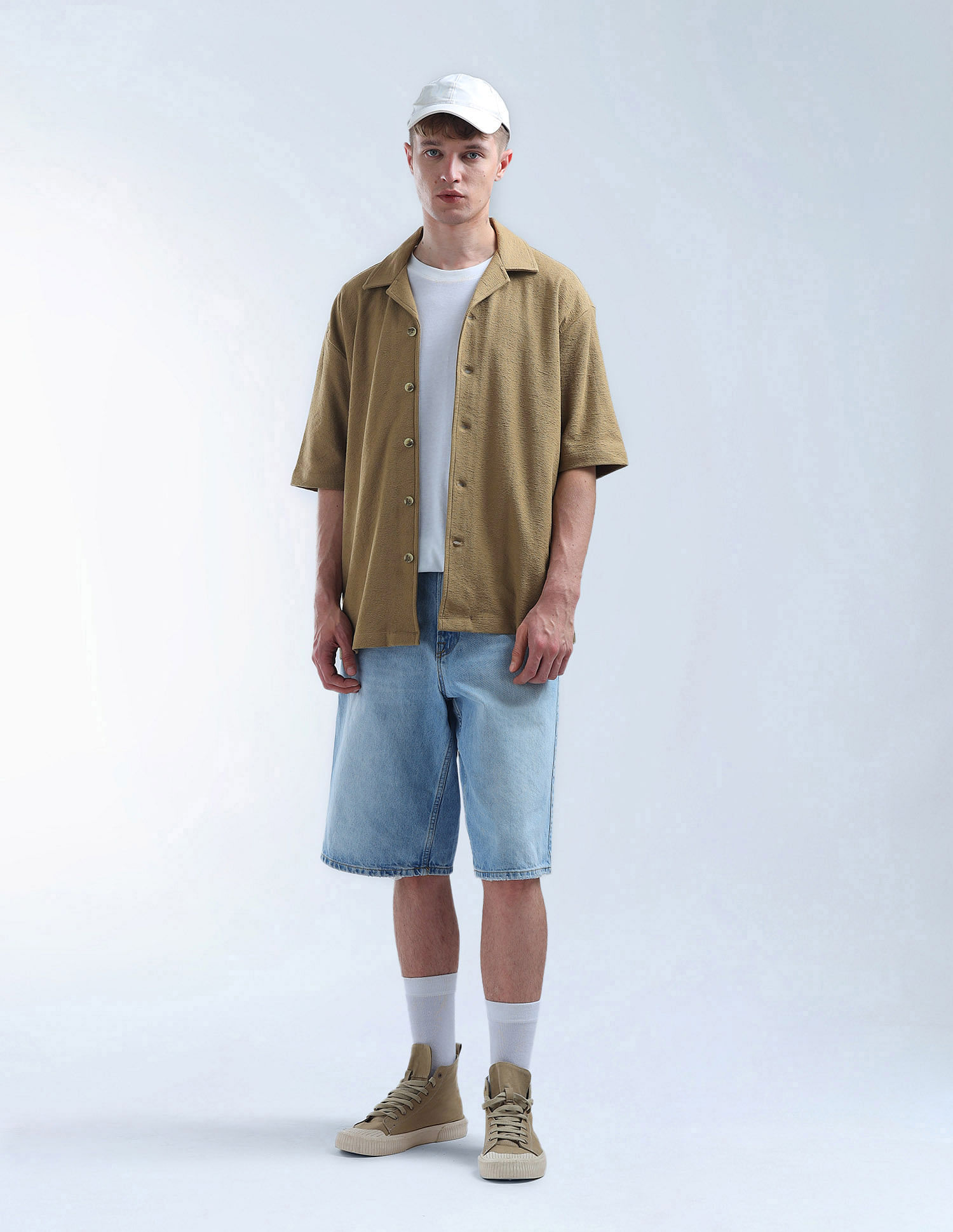 Flying Machine Knitted Color Of Home Shirt