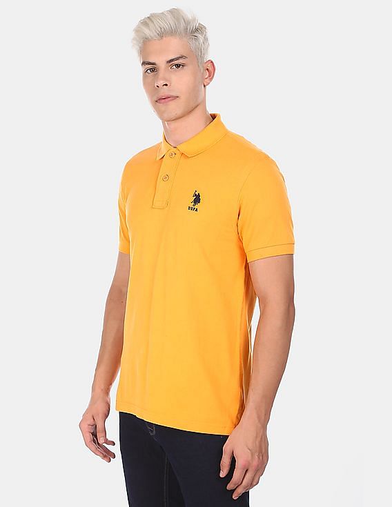 U.S. Polo Assn. Standard Fit Pique Polo Shirt