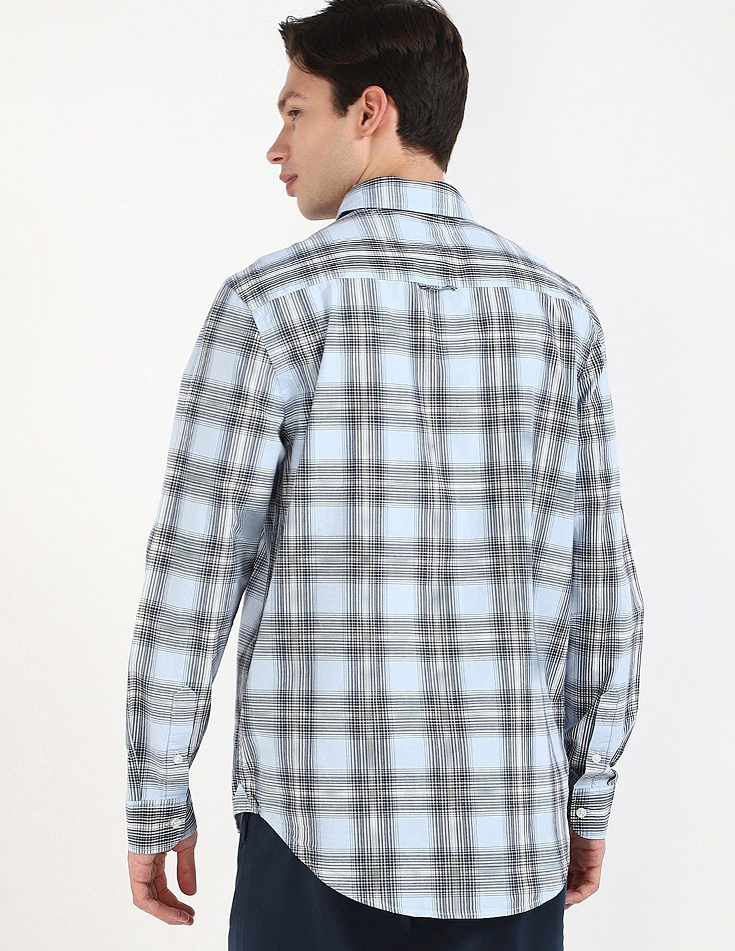 Tommy Hilfiger Checks Regular-Fit Woven Shirt