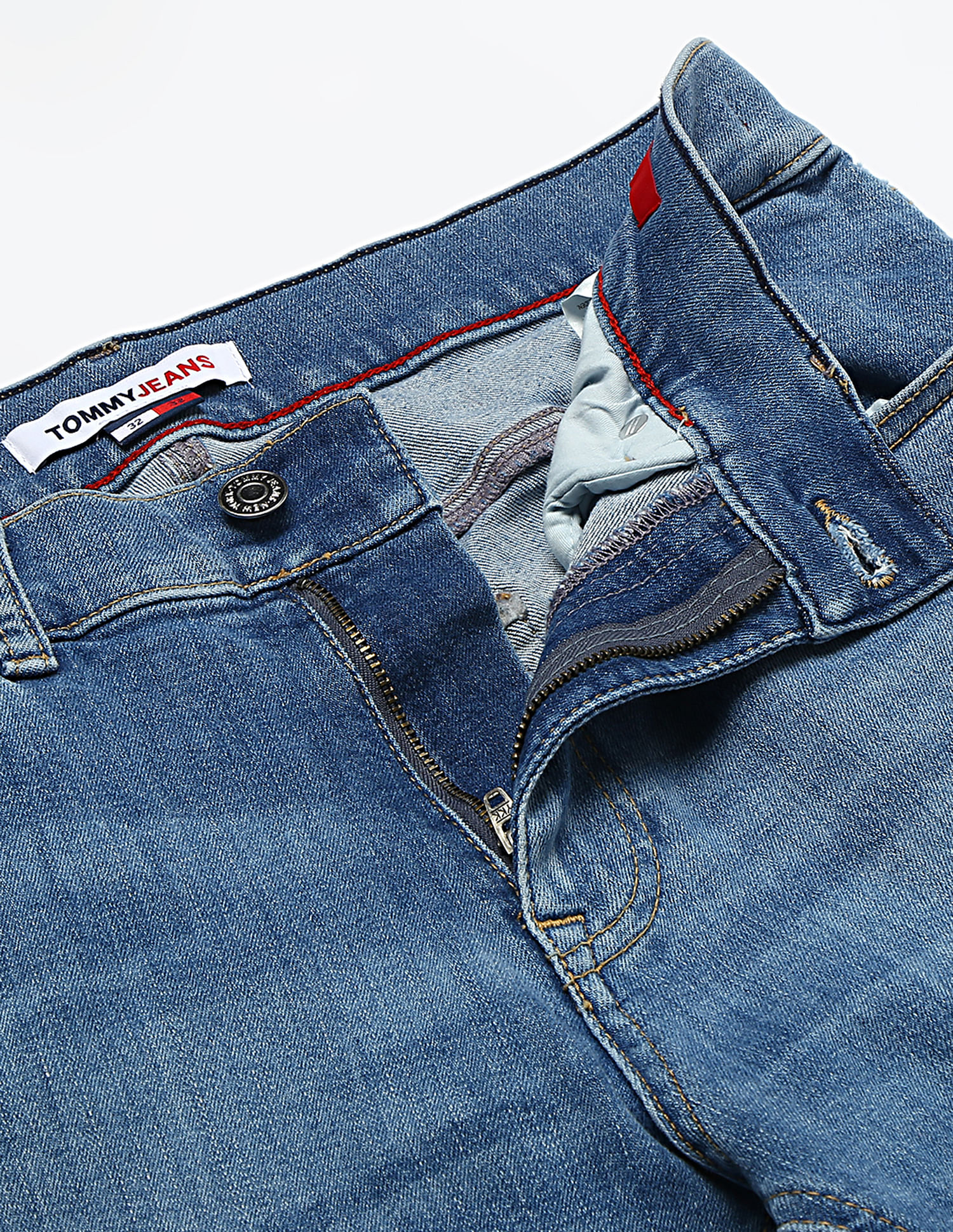 Tommy Hilfiger Mid Rise Austin Slim Tapered Fit  Jeans