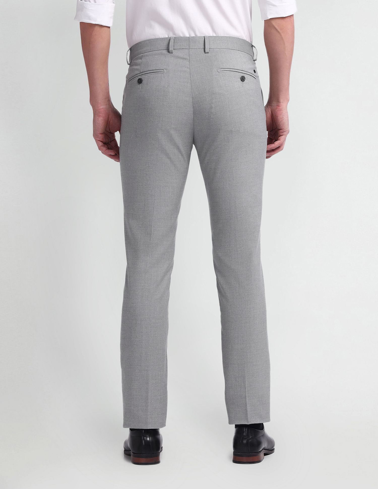 Arrow Mid Rise Tapered fit Trousers
