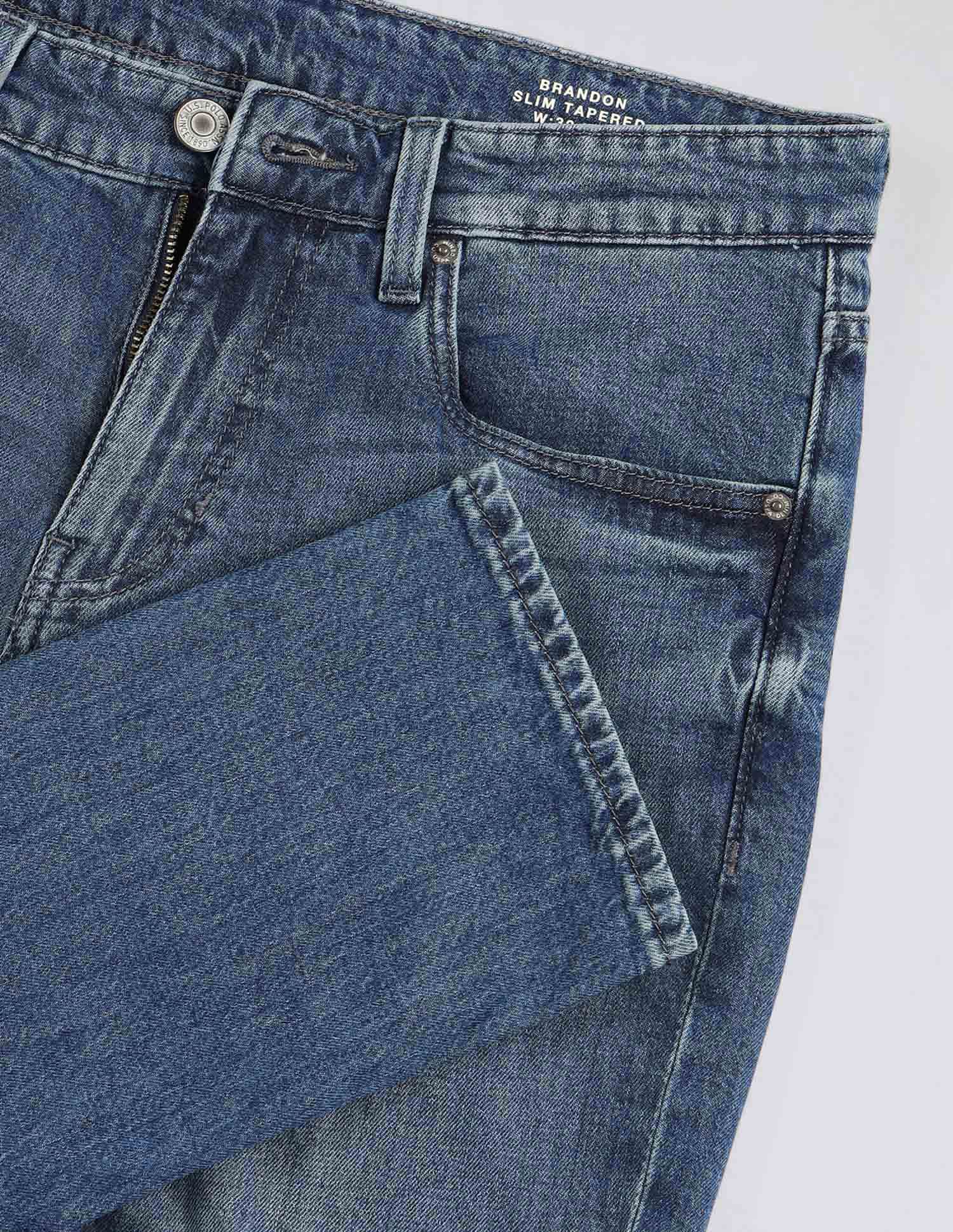 U.S. Polo Assn. Denim Co. Brandon Slim Tapered Fit Blue Vintage Jeans