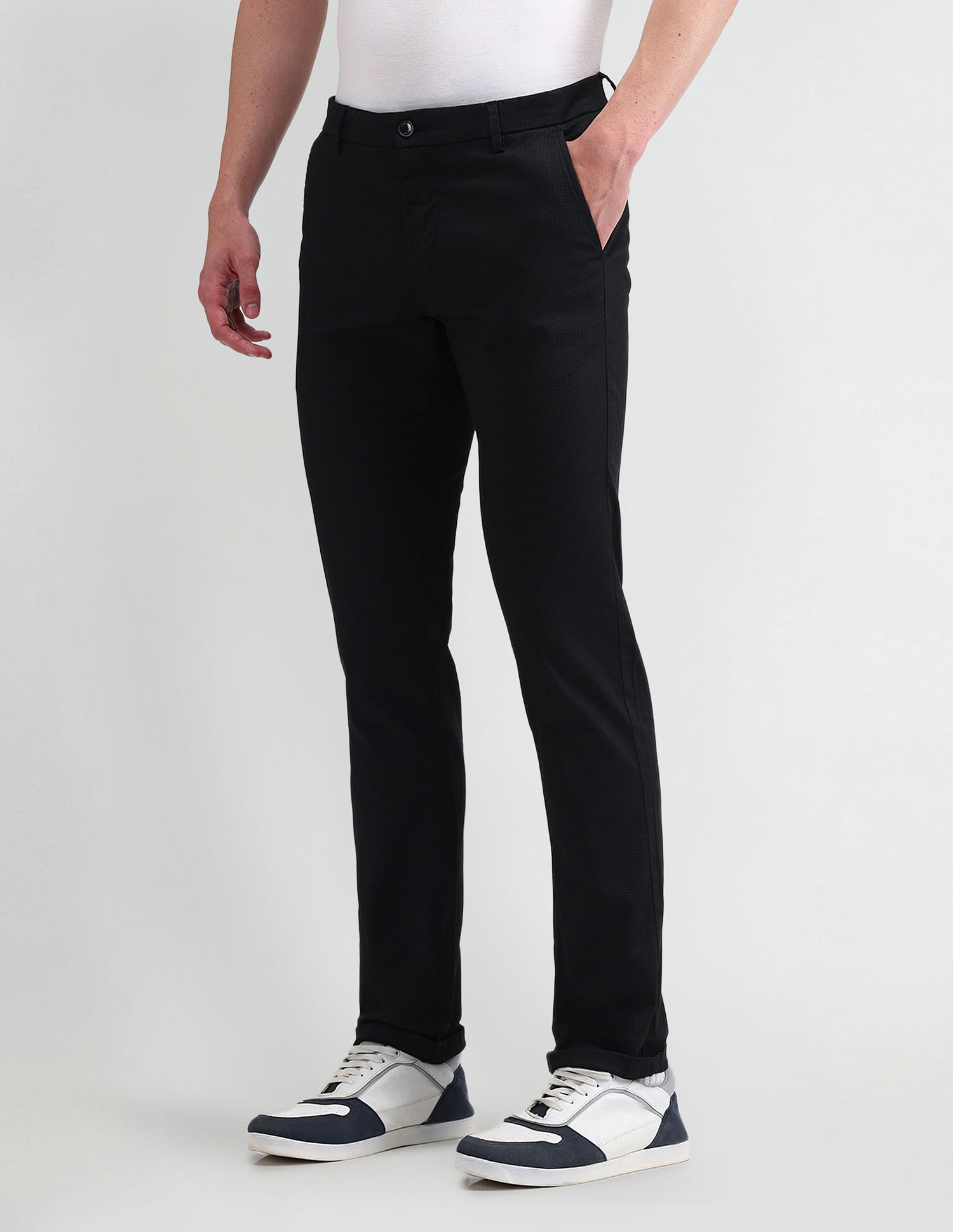 Arrow Sport Slim Fit Inner Web Detailed Trousers