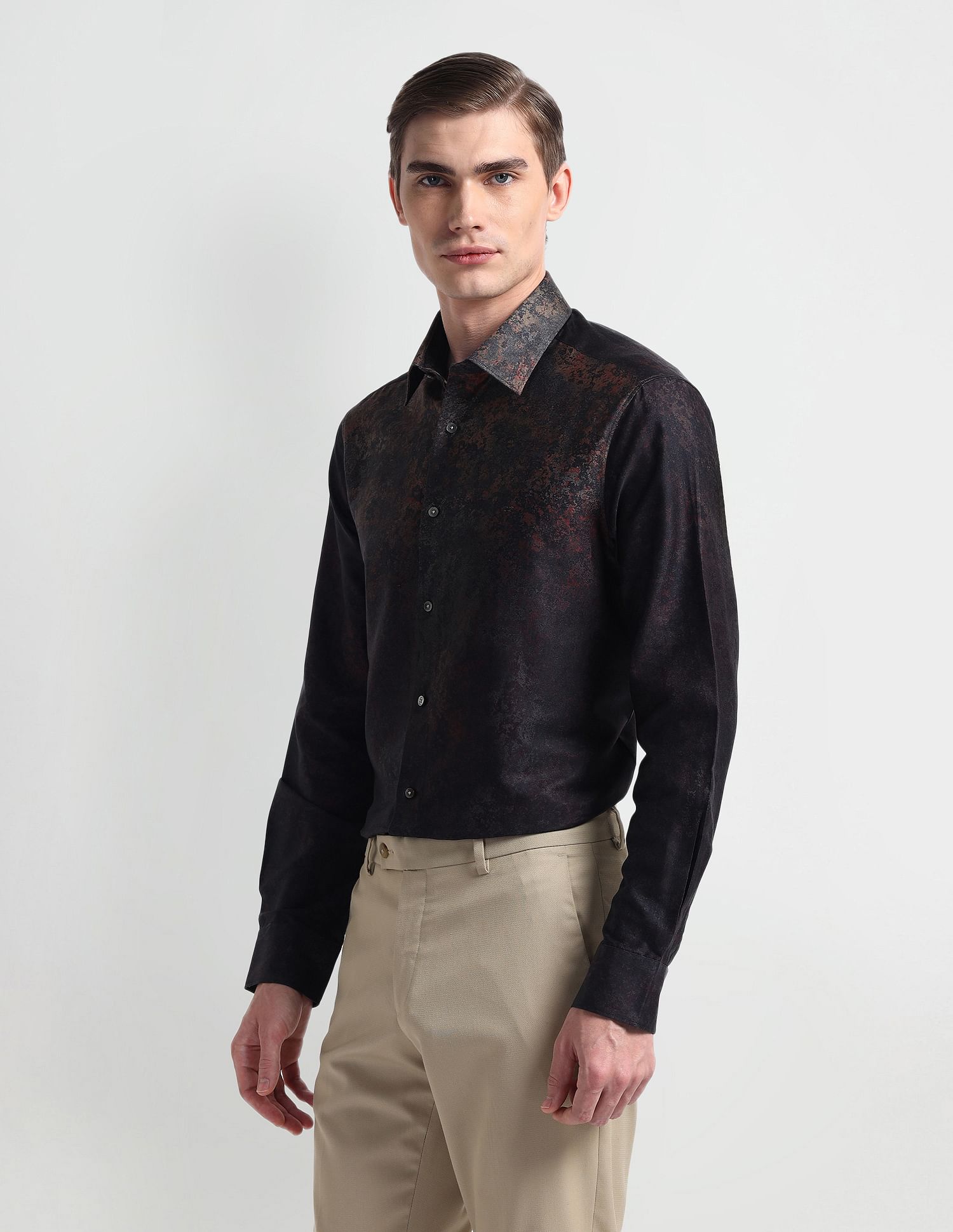 Arrow 1851Tailored Fit Cotton Shirt
