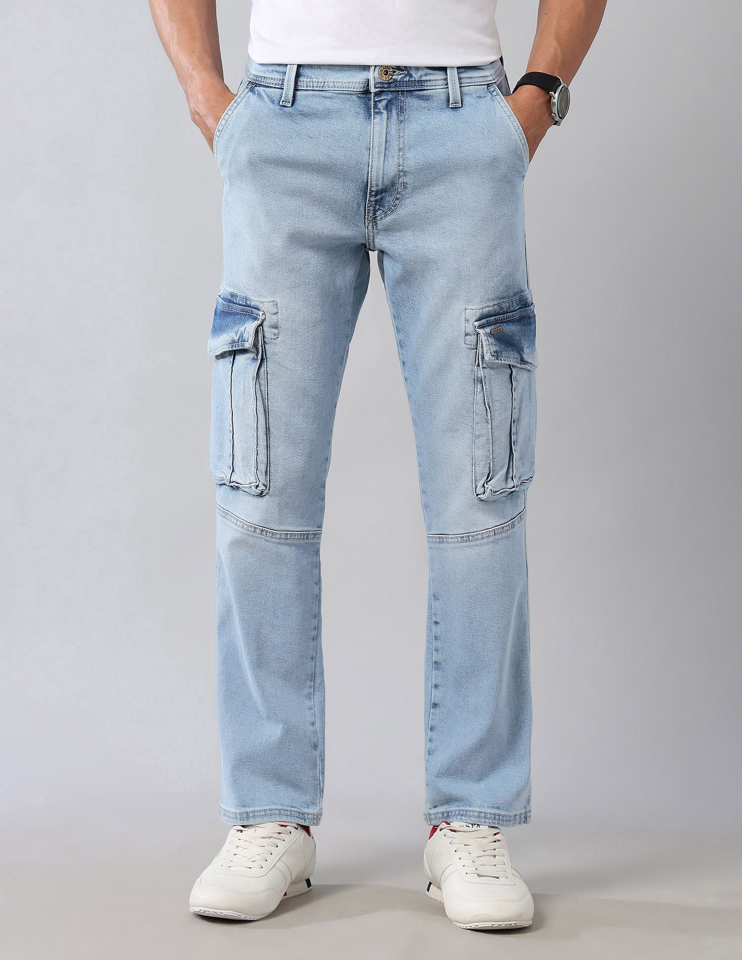 U.S. Polo Assn. Denim Co. Harold Slim Straight Fit Blue Jeans