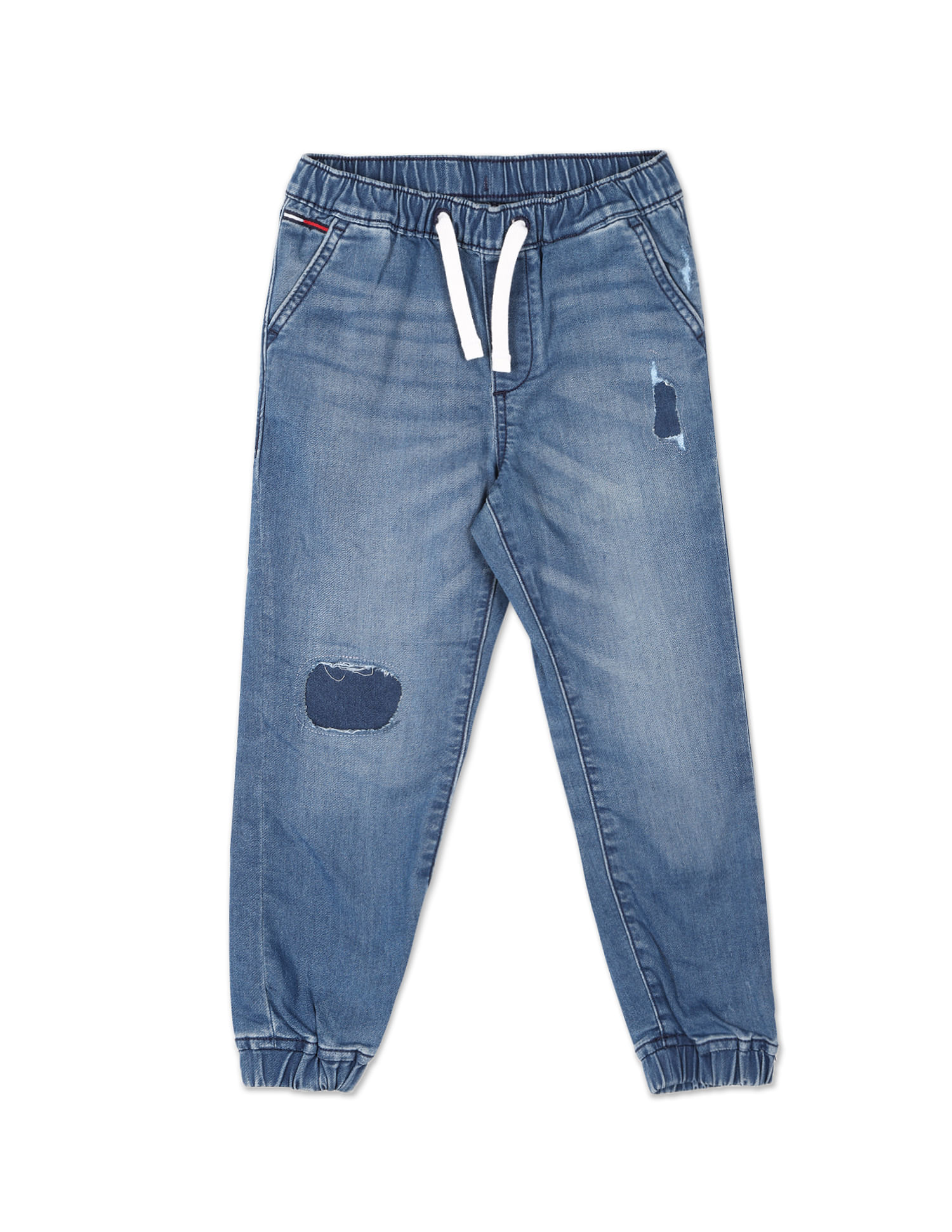Tommy Hilfiger Kids Recycled Cotton Stone Wash Joggers