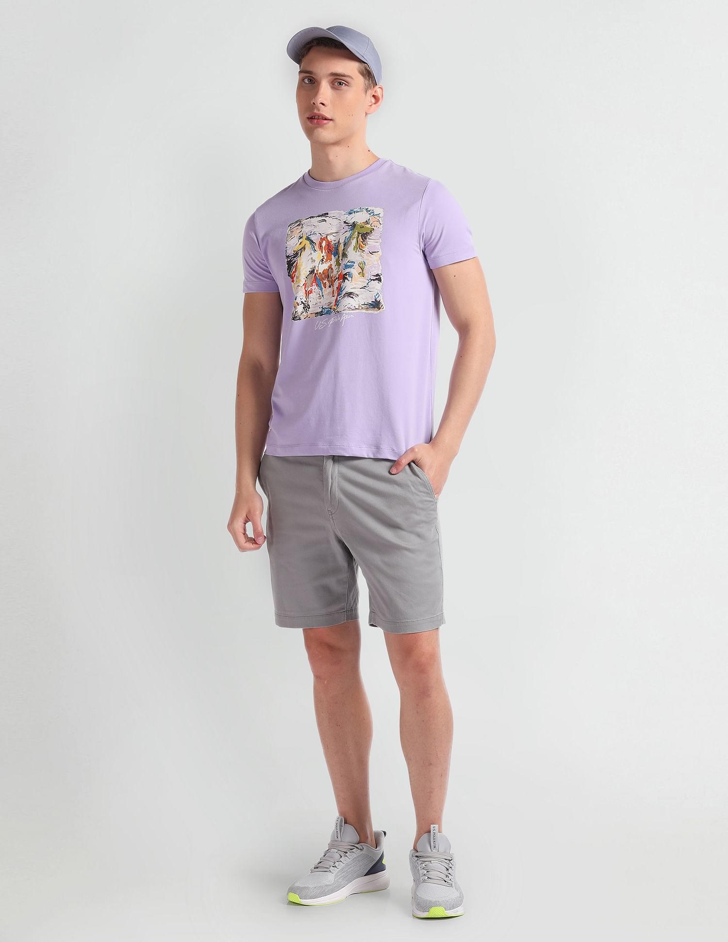 U.S. Polo Assn. Denim Co. Graphic Print Cotton T-Shirt