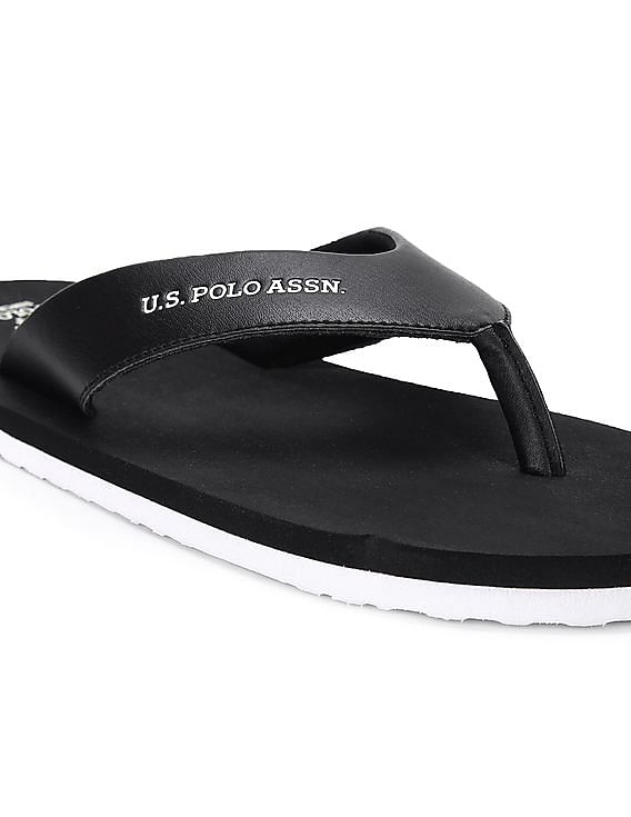 U.S. Polo Assn. V-Strap Brand Print Greda 2.0 Flip Flops