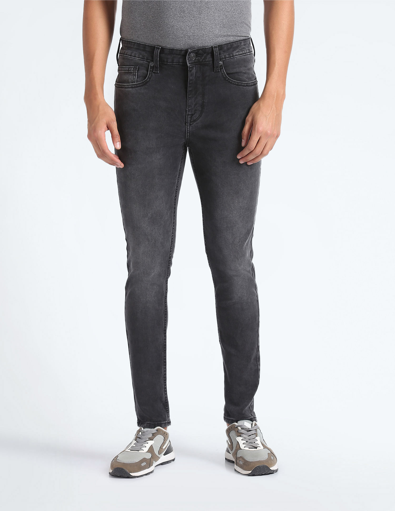Flying Machine Stone Wash Skinny Jeans