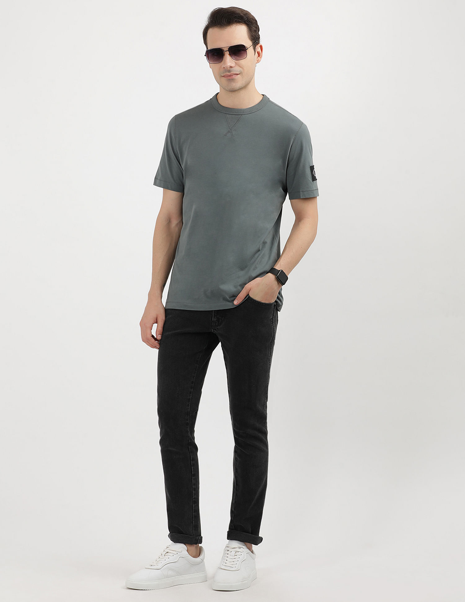Calvin Klein Sustainable Logo Badge T-Shirt