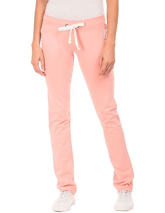 Aeropostale Brand Applique Slim Fit Track Pants