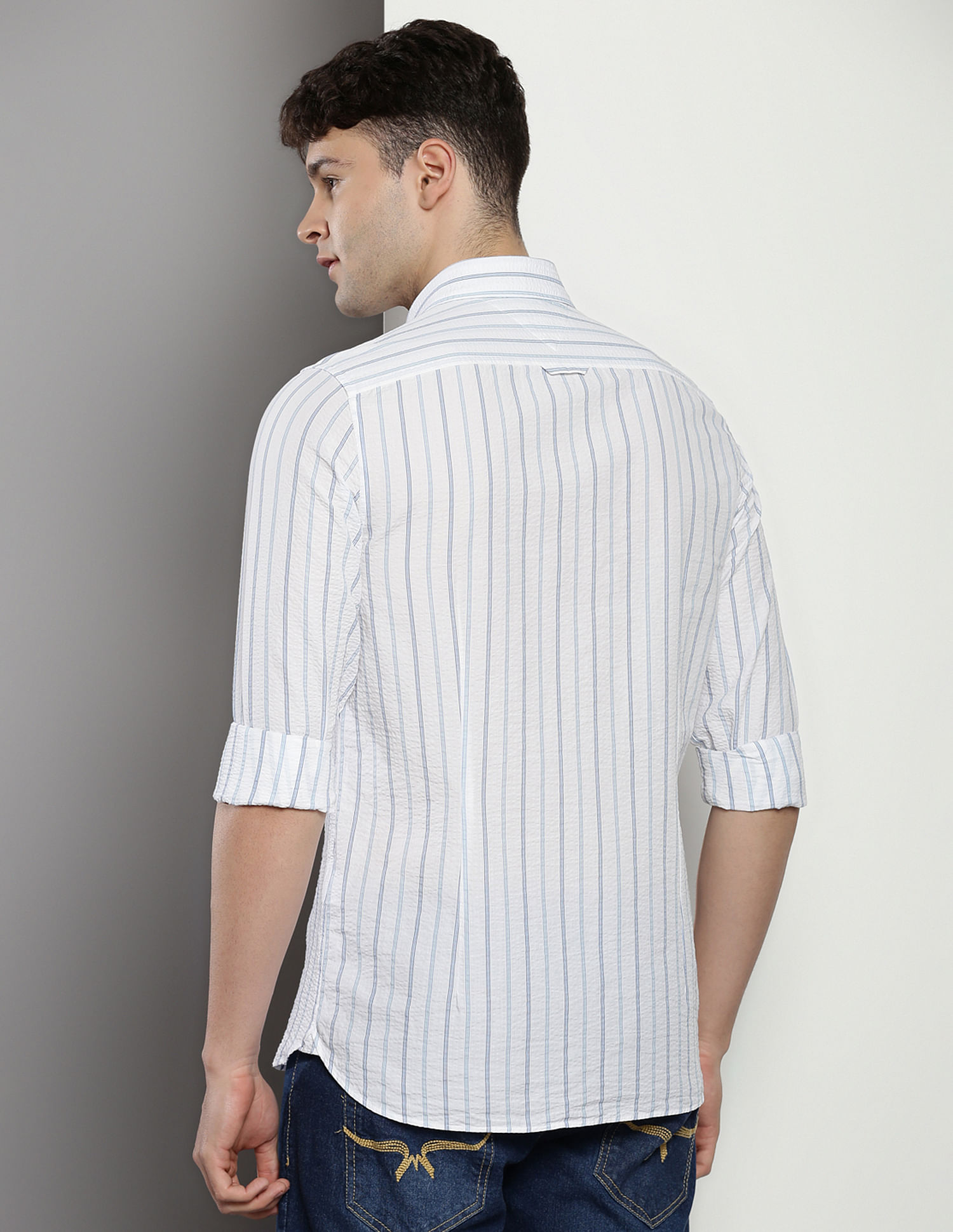 Tommy Hilfiger Sustainable Vertical Stripe Shirt
