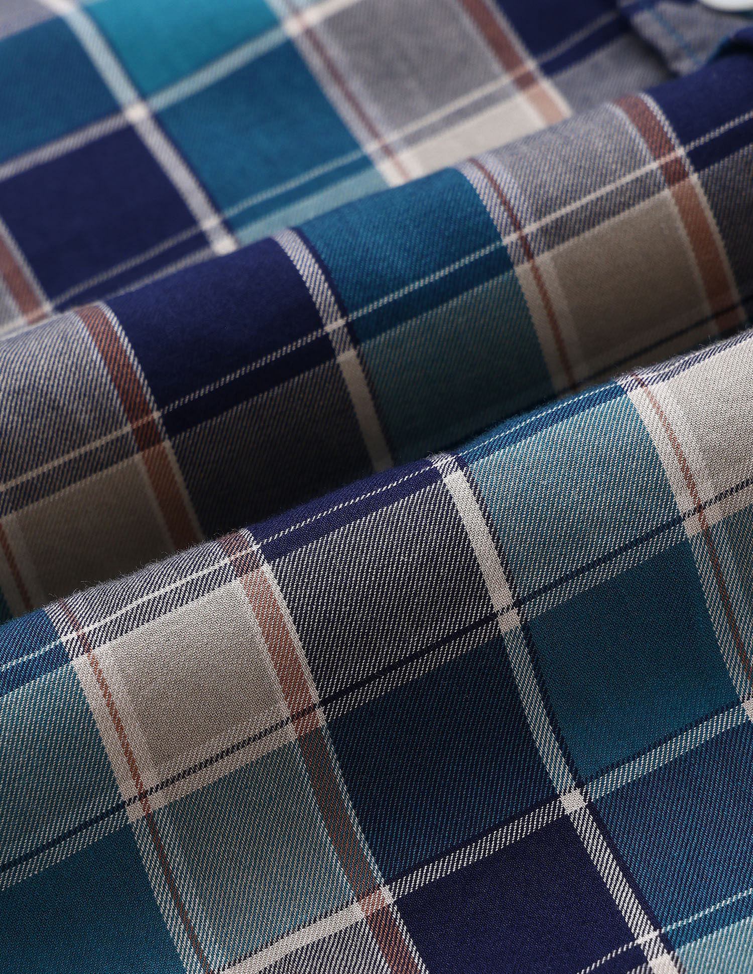 Flying Machine Slim Fit Twill Checked Shirt