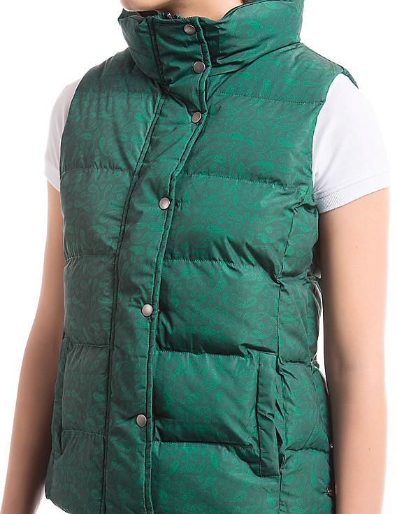 puffer gilet womens