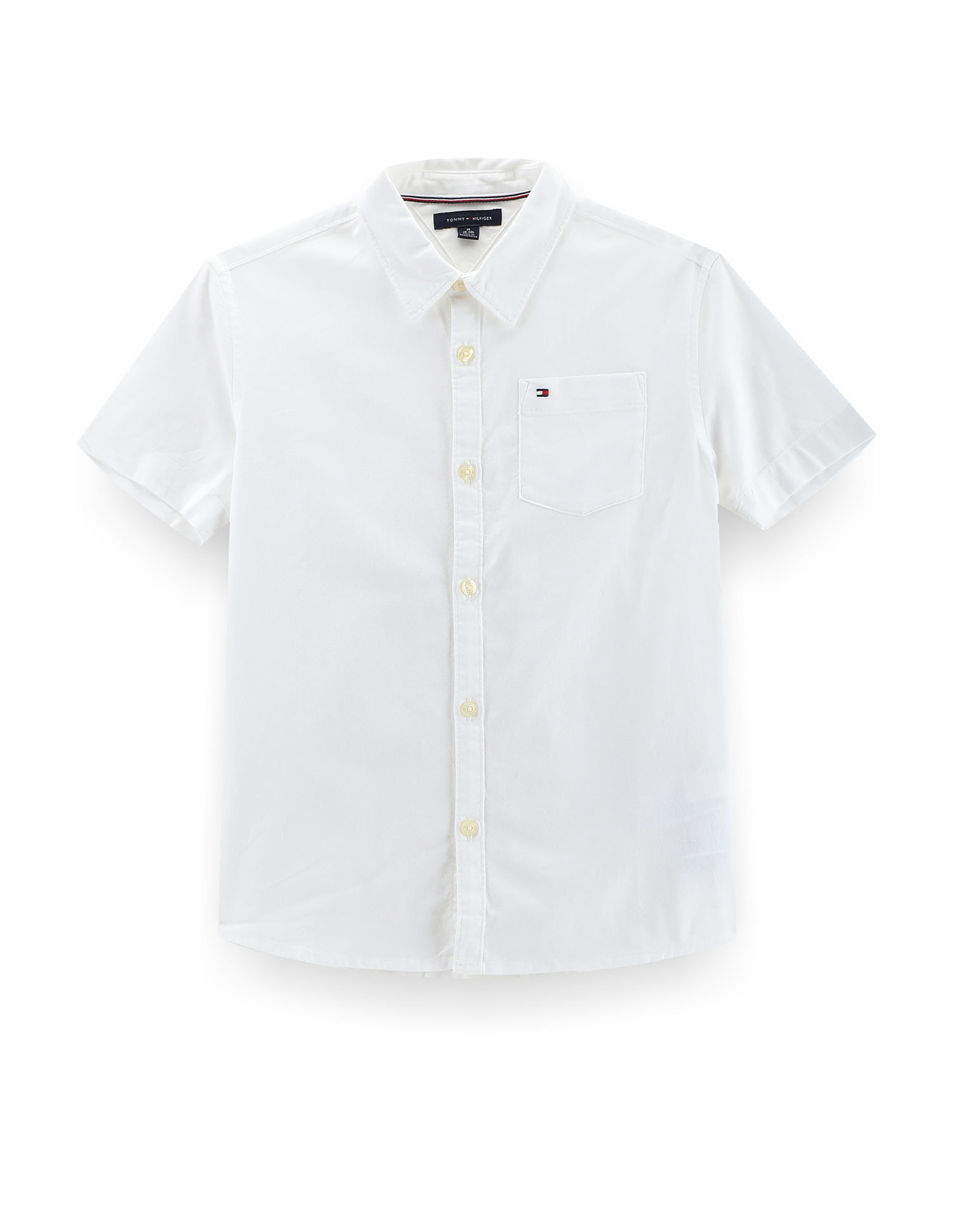 Tommy Hilfiger Kids Boys Stretch Oxford Shirt