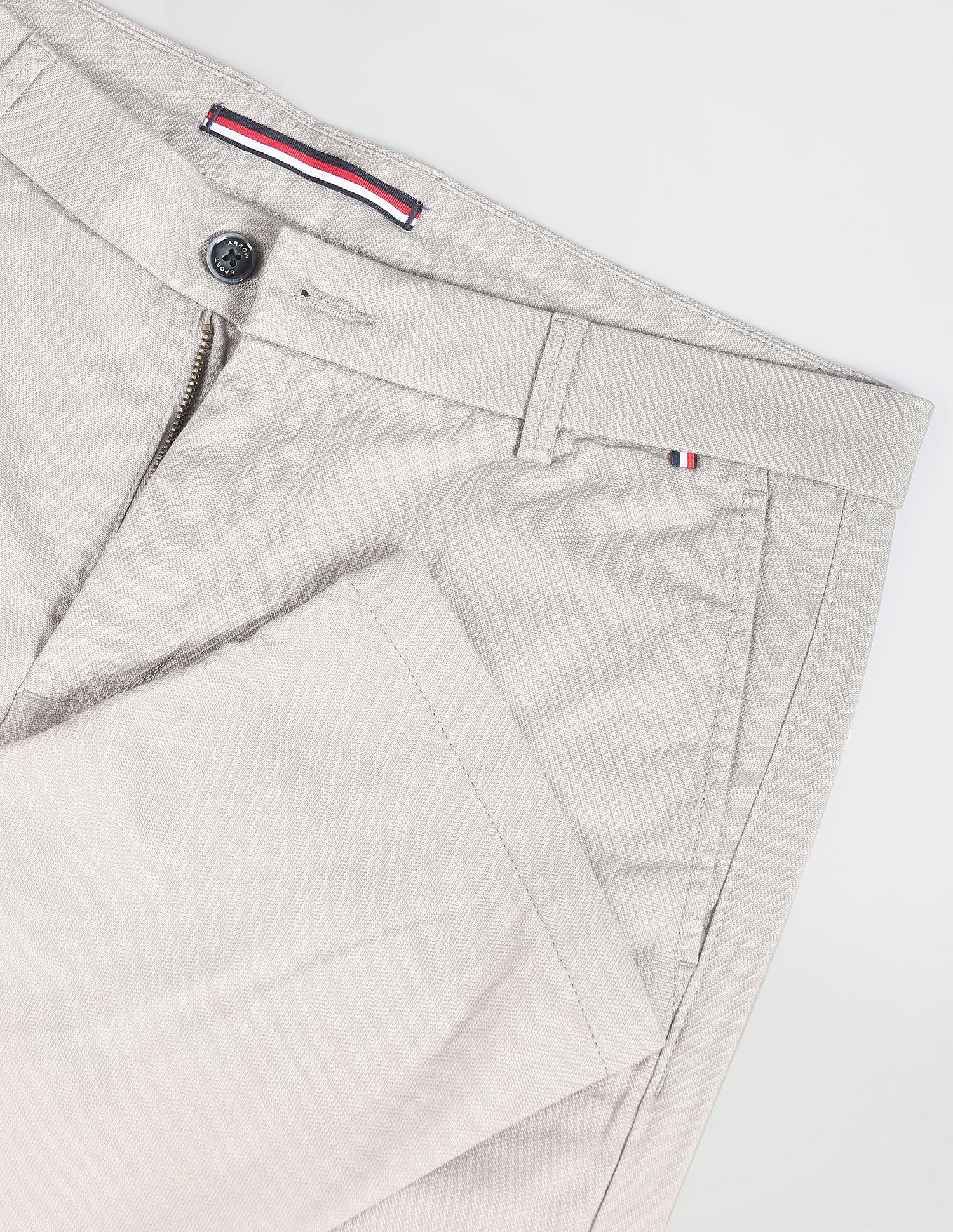 Arrow Sports Low Rise Slim Fit Trousers