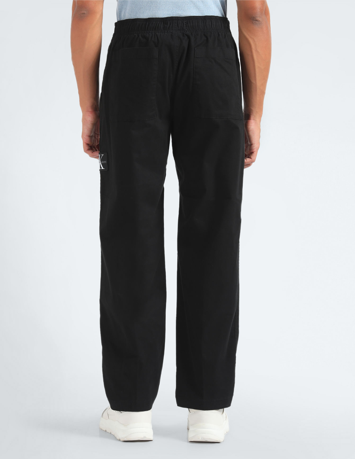 Calvin Klein Recycled Cotton Relaxed Trousers